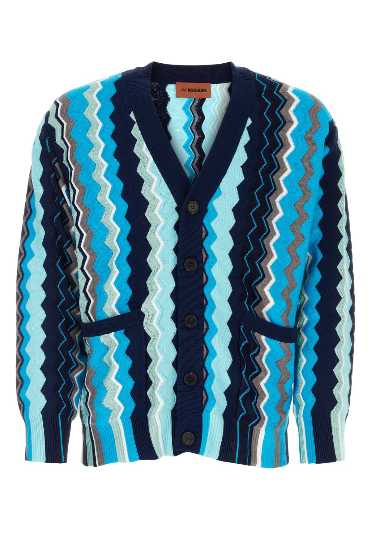 Missoni Embroidered Cotton Blend Cardigan