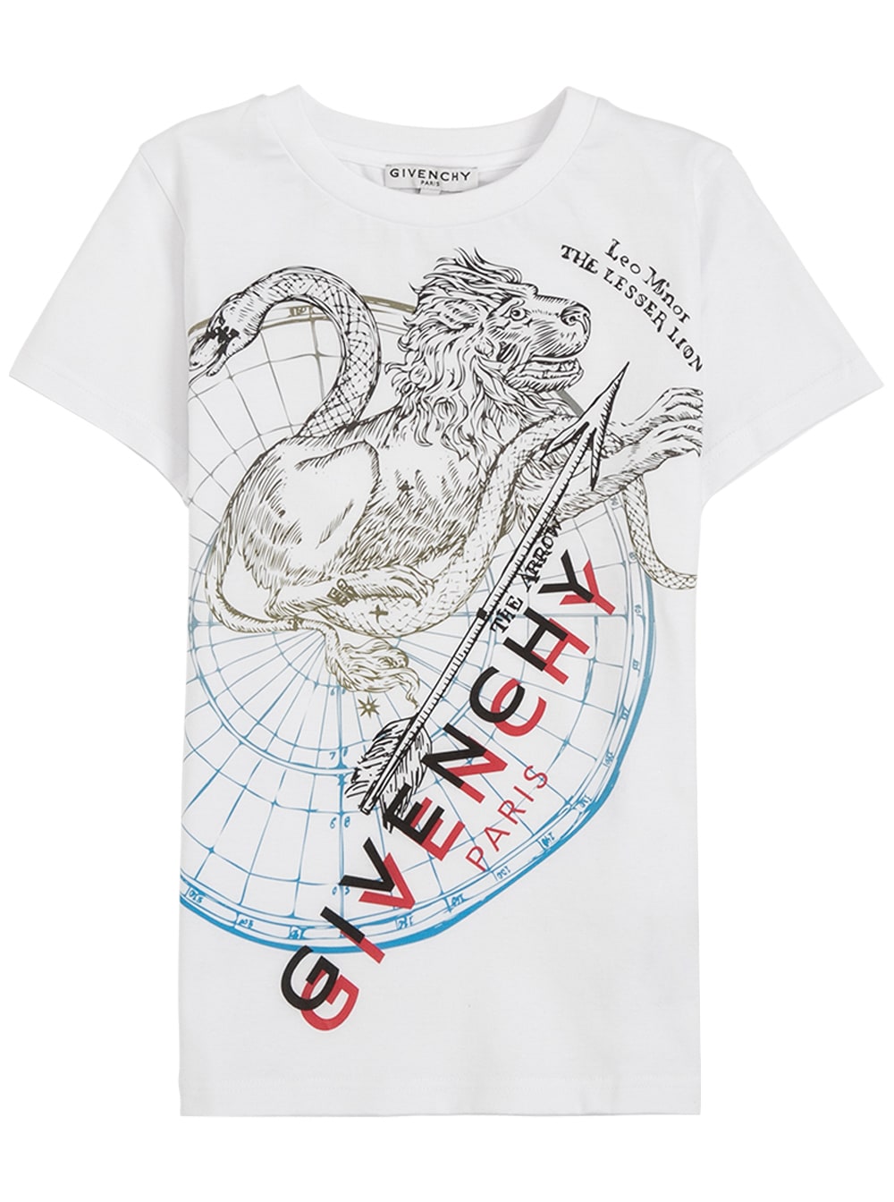 Givenchy Cotton T-shirt With Print And Logo