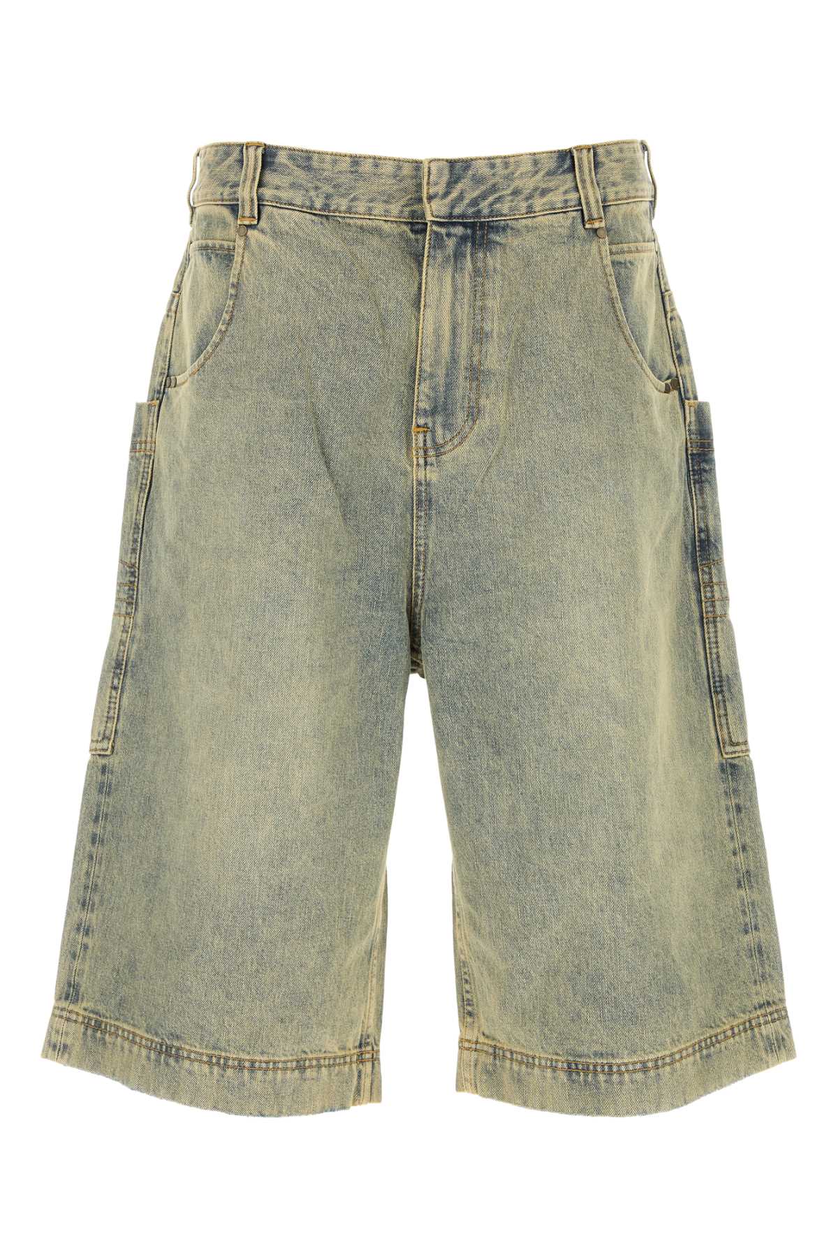 Denim Bermuda Shorts