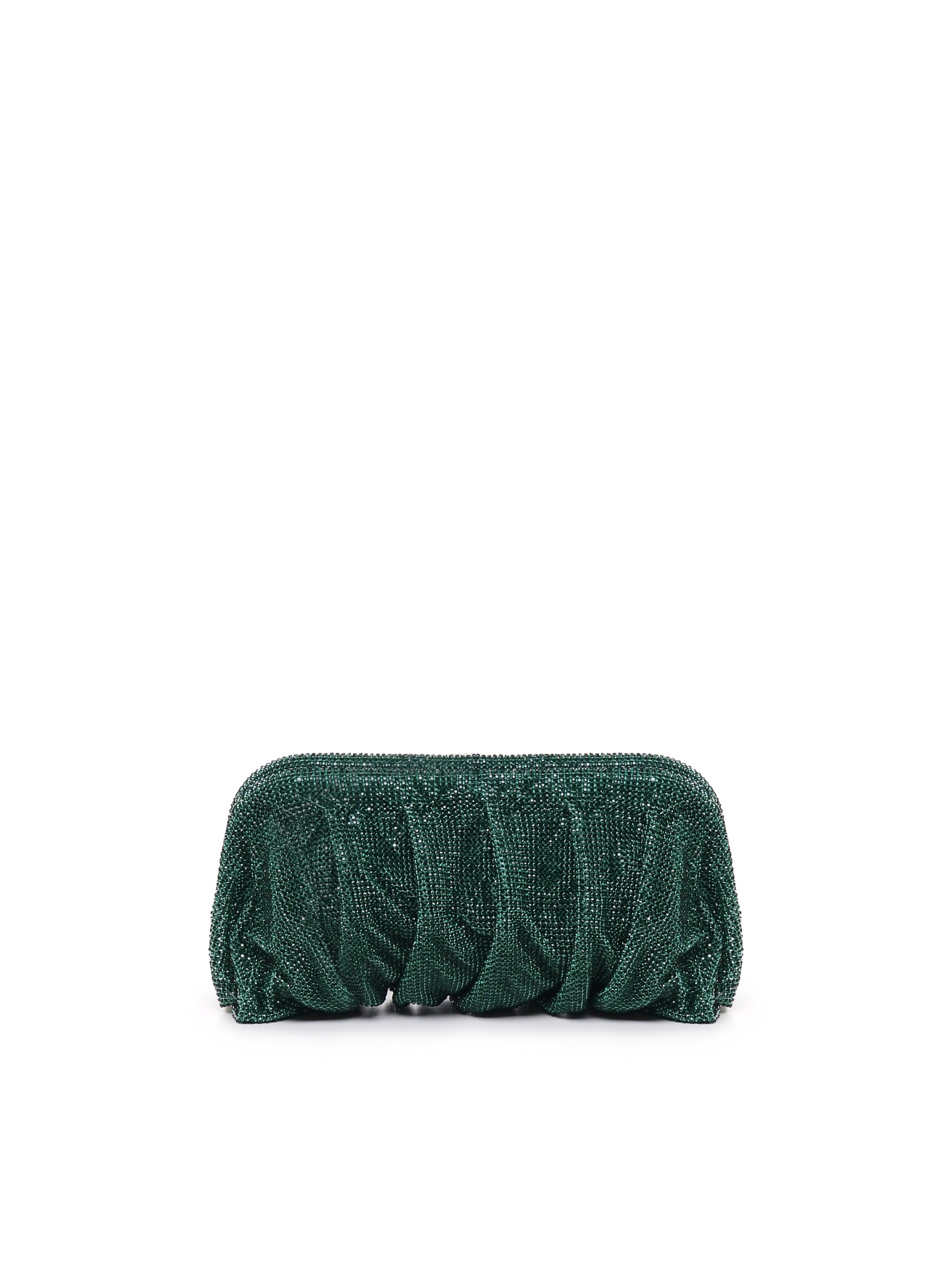 Shop Benedetta Bruzziches Pochette Venus In Green