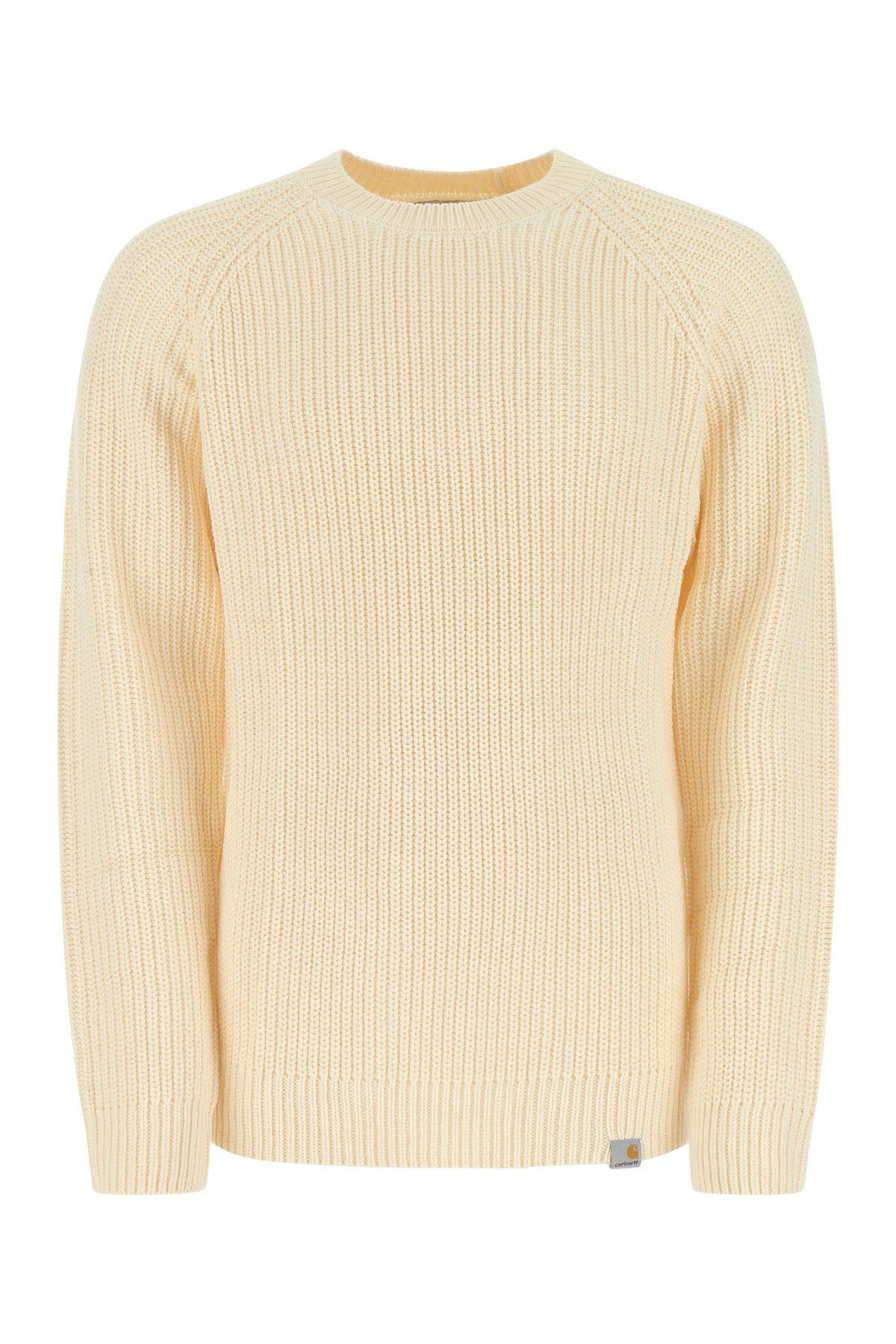 Carhartt Ivory Viscose Blend Forth Sweater