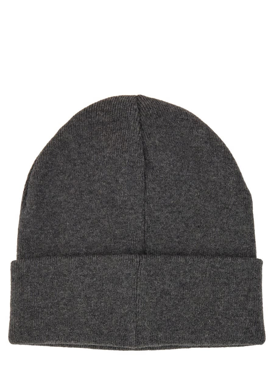 Shop Barbour Beanie Hat Sensor Legacy B.intl In Grey