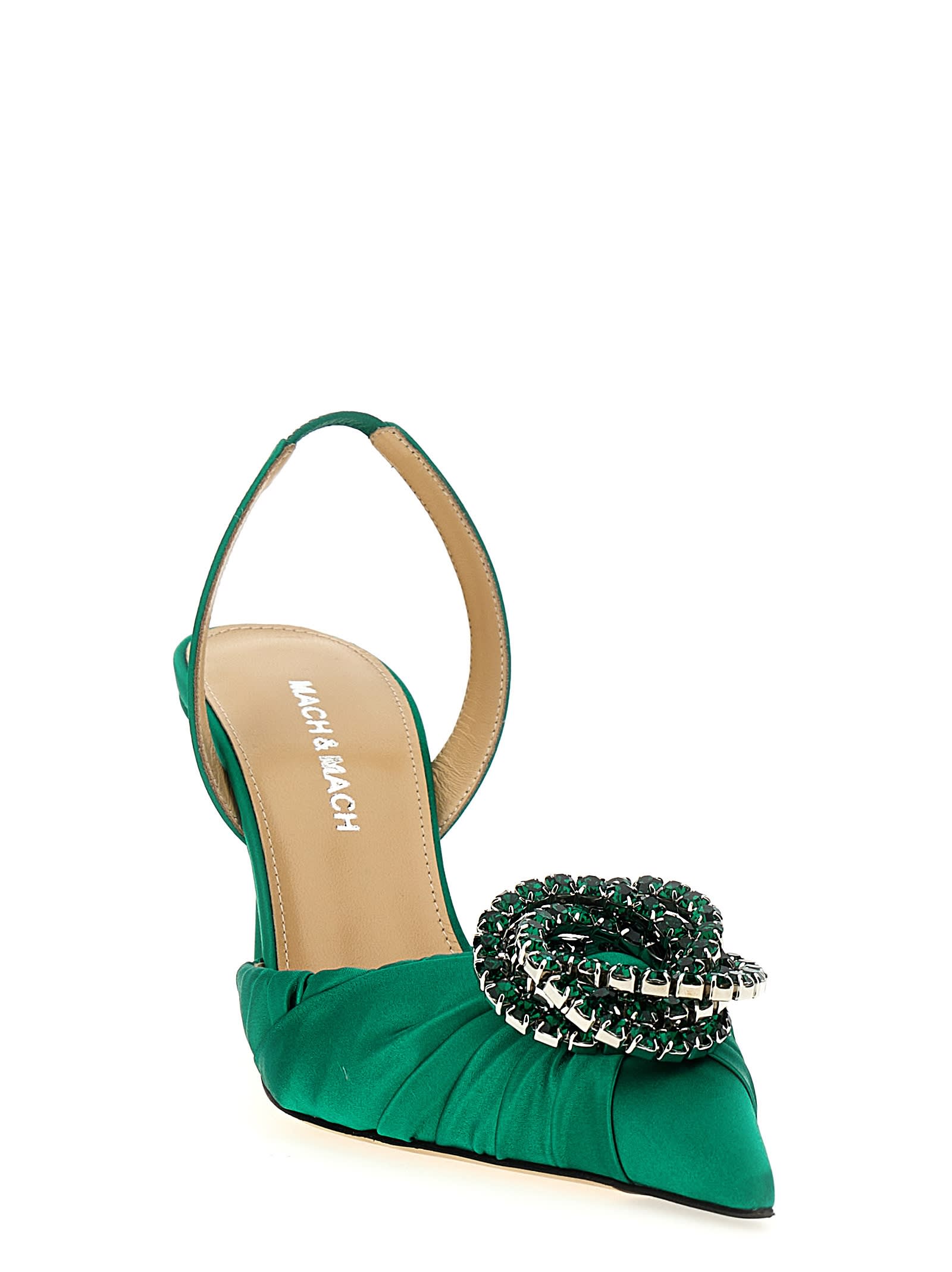 Mach &amp; Mach Galaxy Slingback In Green