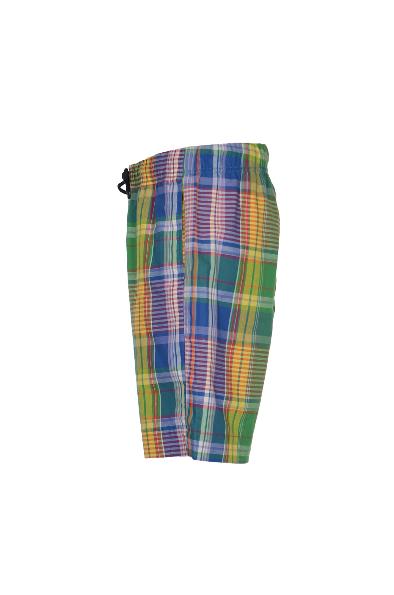 Shop Paul Smith Drawstring Waist Check Patterned Shorts In Multicolor