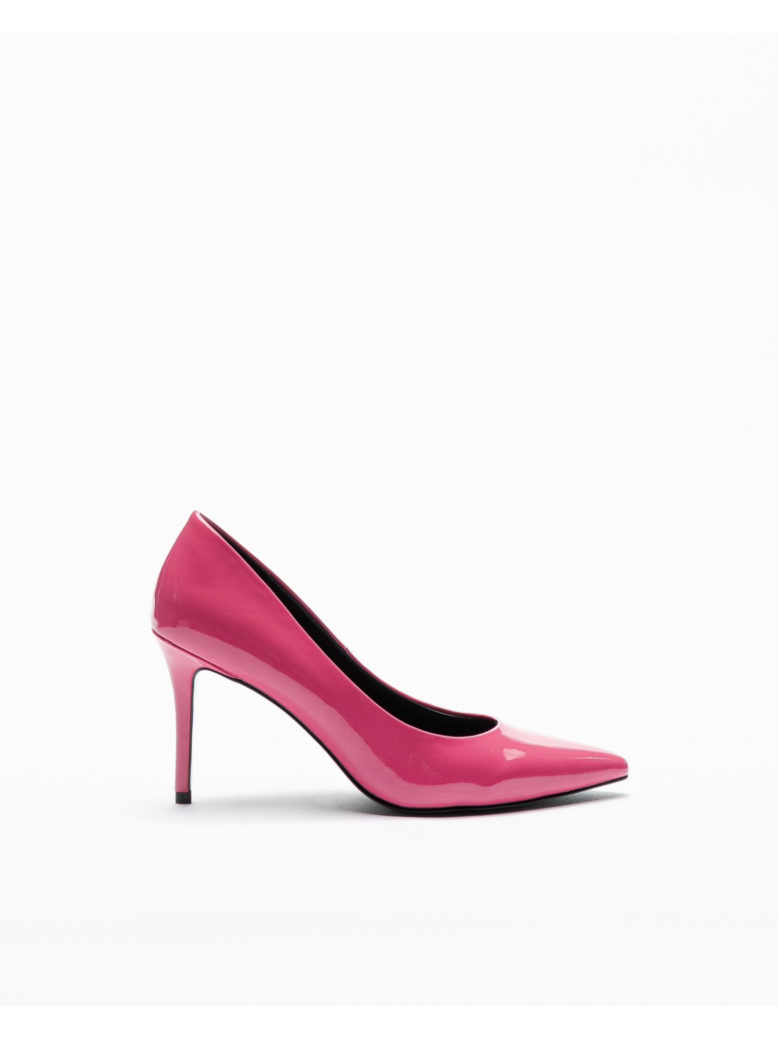 Versace Jeans Couture 90mm Faux-leather Pumps In Crimson
