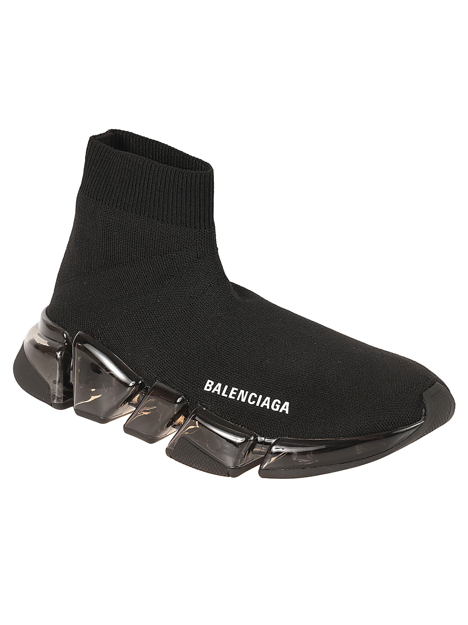 Shop Balenciaga Speed 2.0 Sneakers In Black