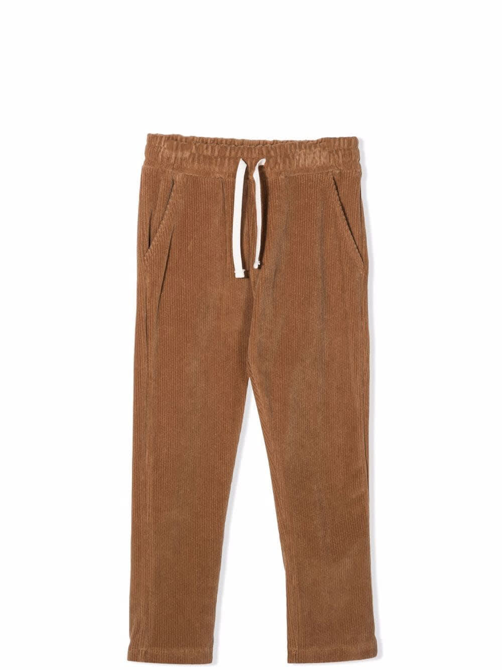 Paolo Pecora Straight Ribbed Trousers