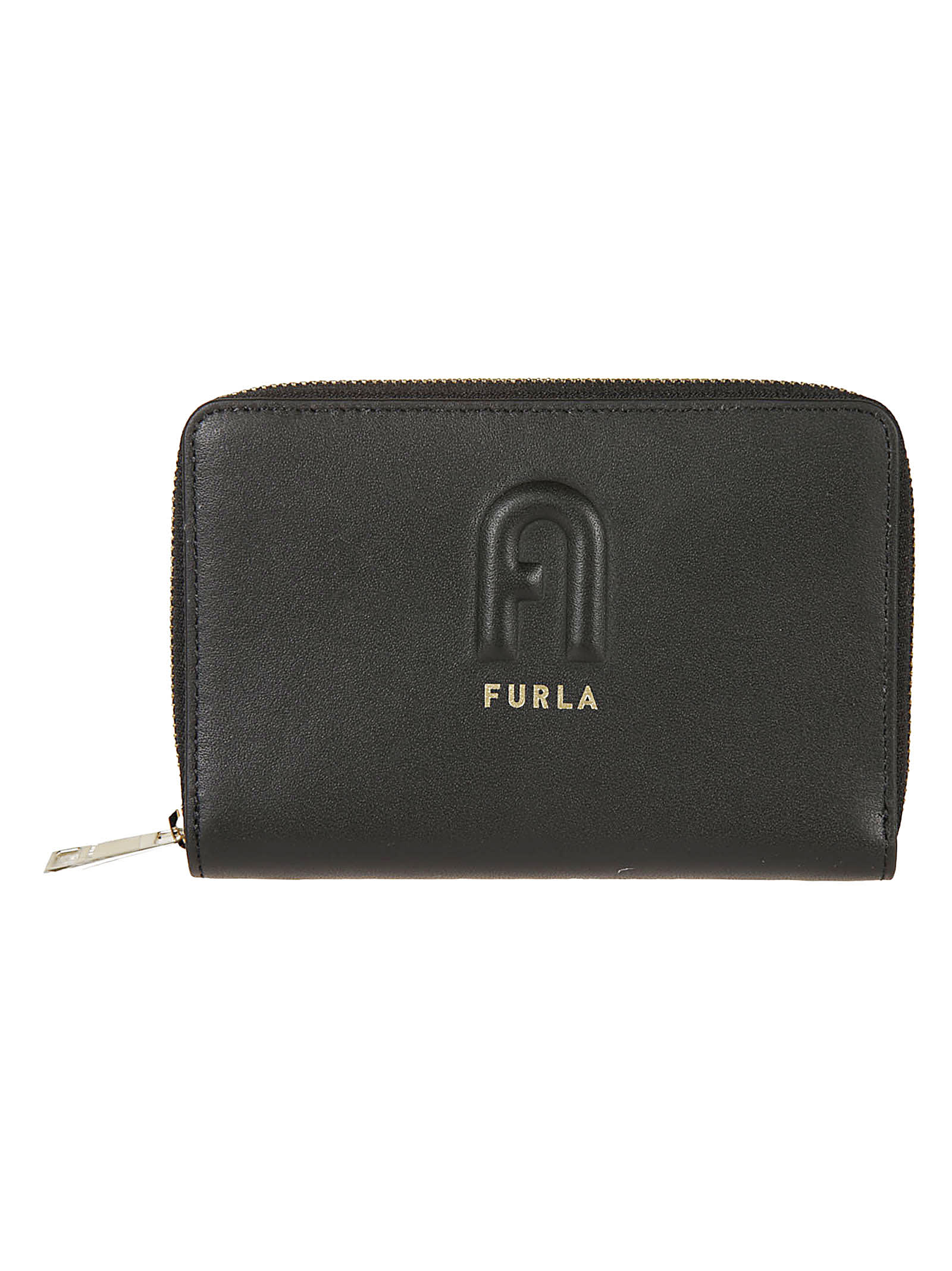Furla Rita Zip-around Wallet In Black | ModeSens