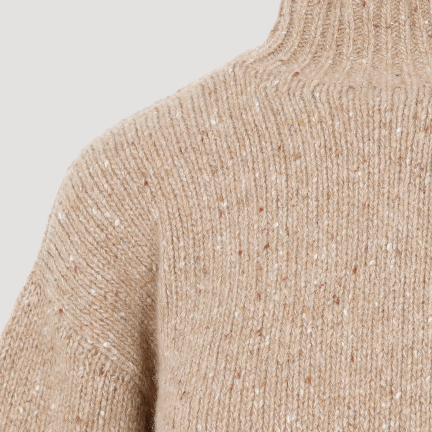 Shop Akris Cashmere Sweater In Camel