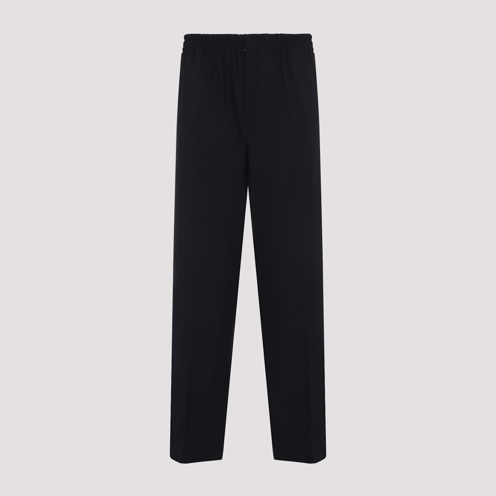 Bottega Veneta Fine Wool Pants In Black