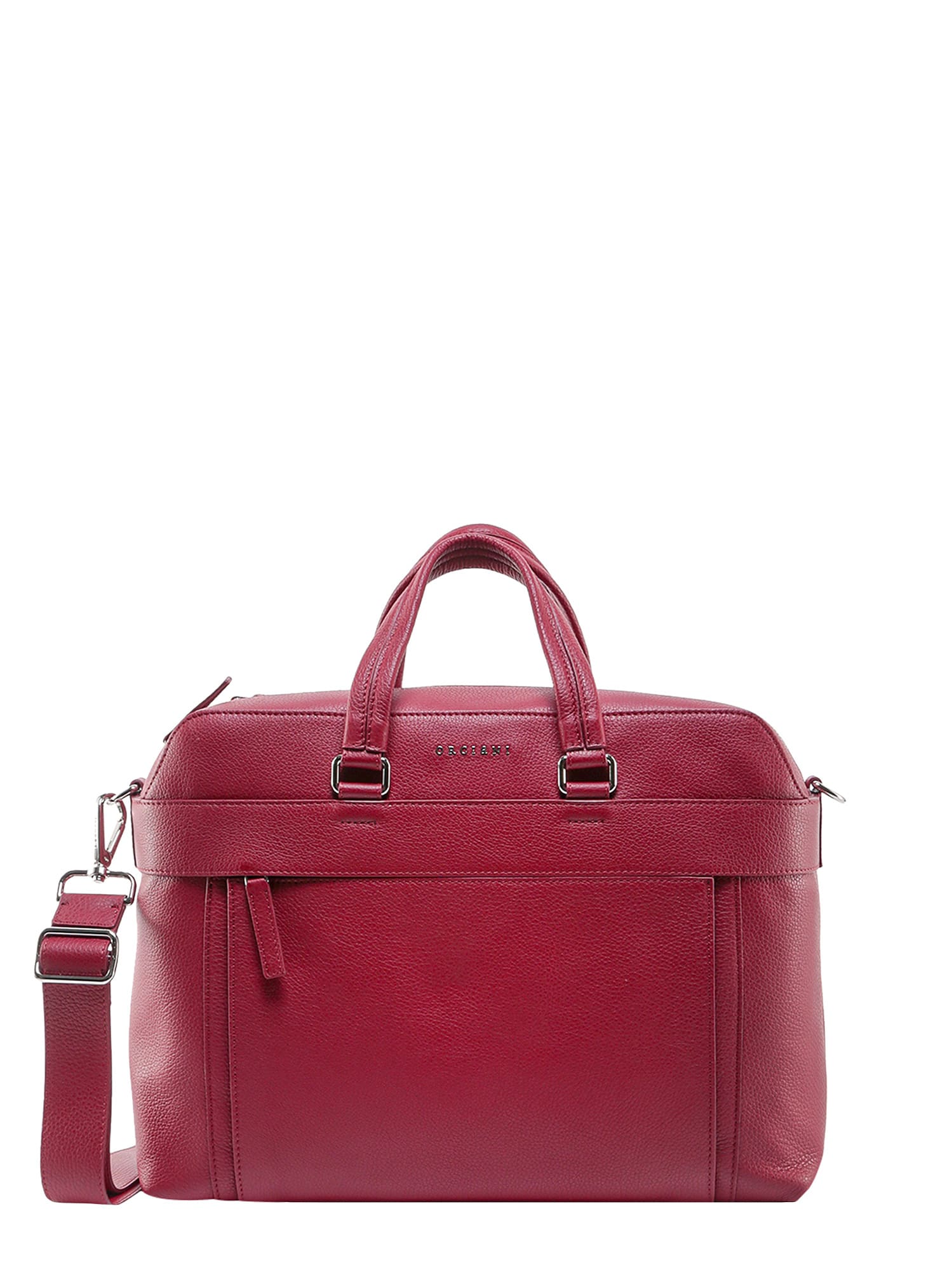 Orciani Briefcase In Red
