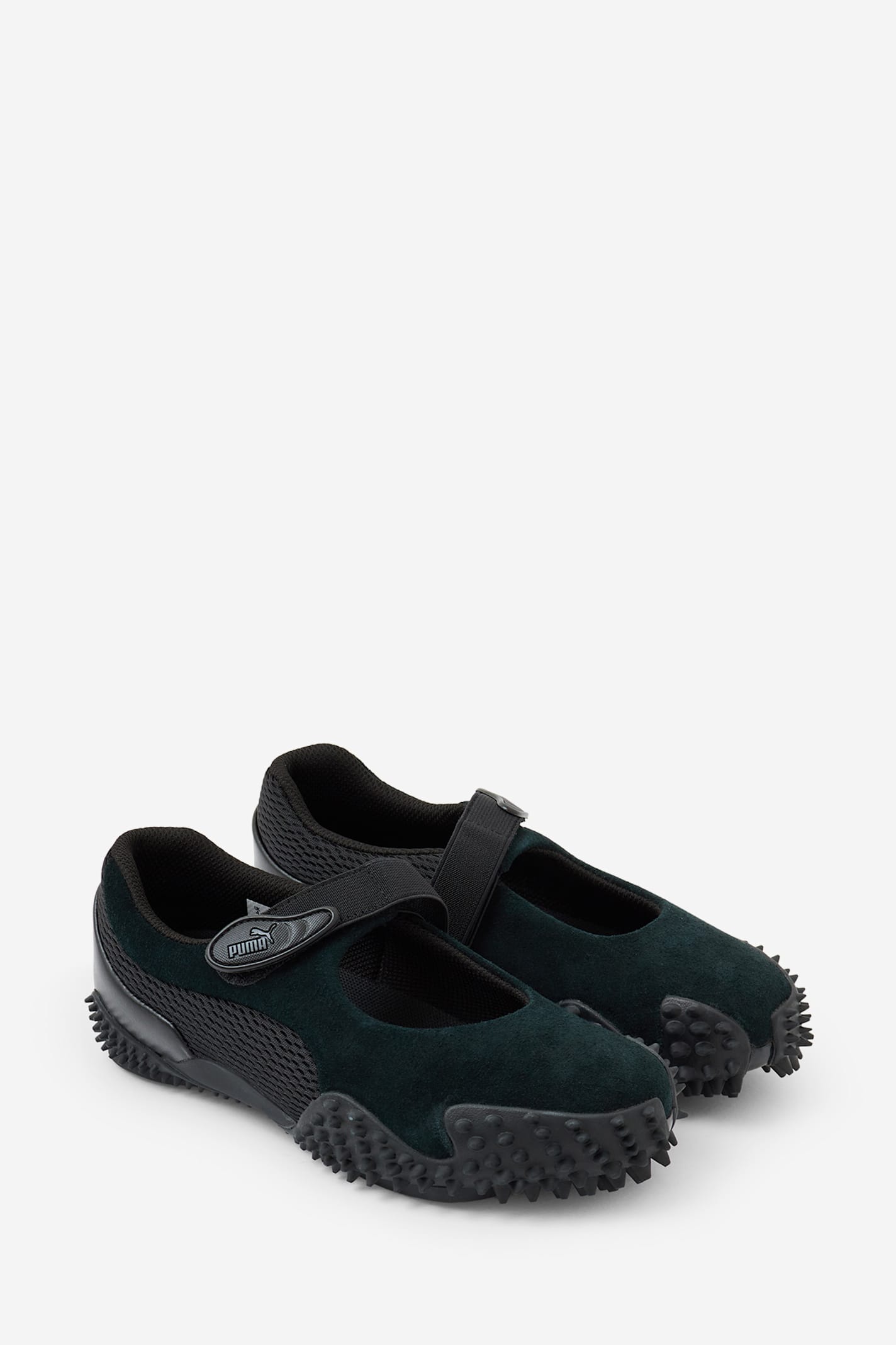 Puma Mostro Fey Leather Sneakers Women In Black
