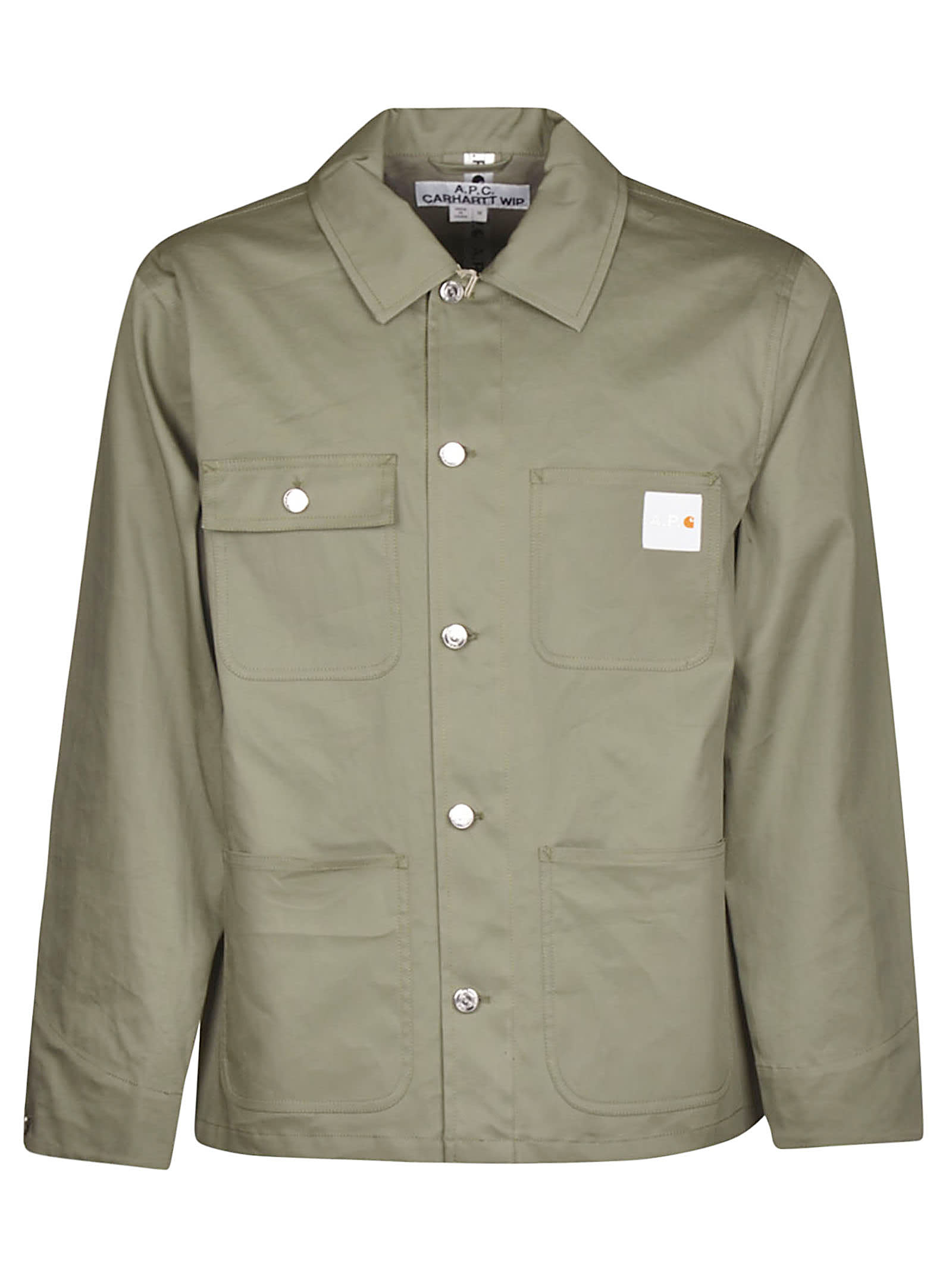 APC FRONT PATCHED POCKET JACKET,11224194