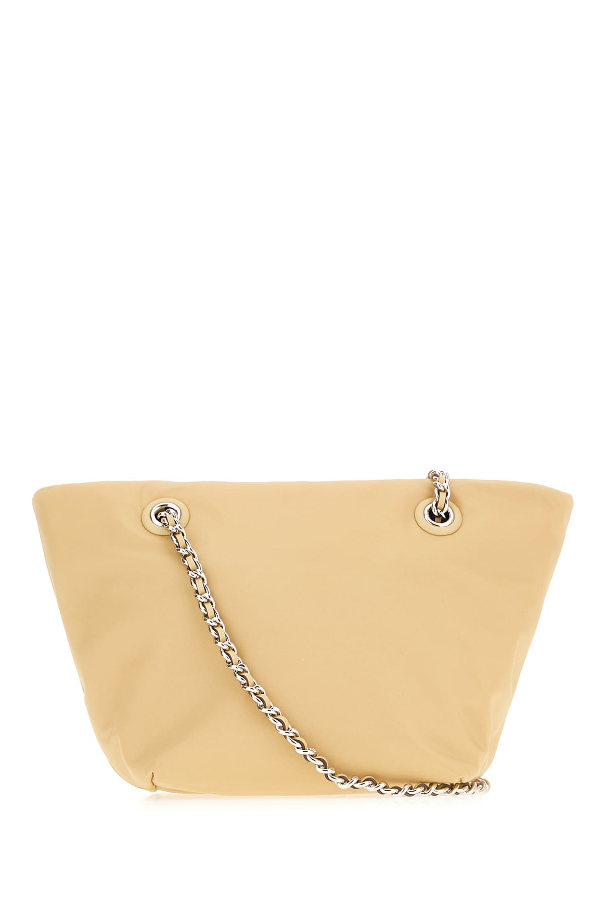 Tory Burch Beige Nylon Shopping Bag In Neutral