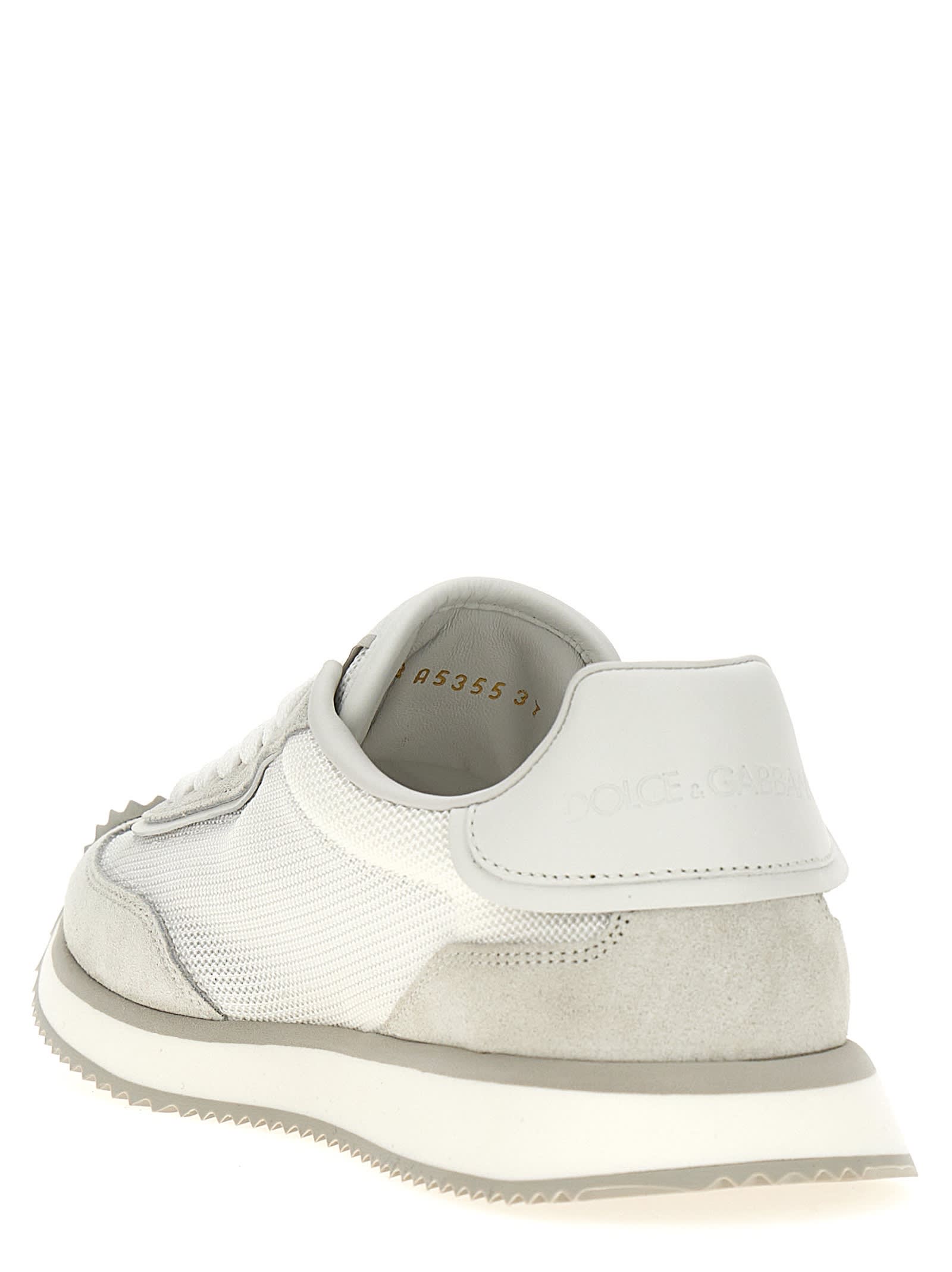 Shop Dolce & Gabbana Dg Cushion Sneakers In White