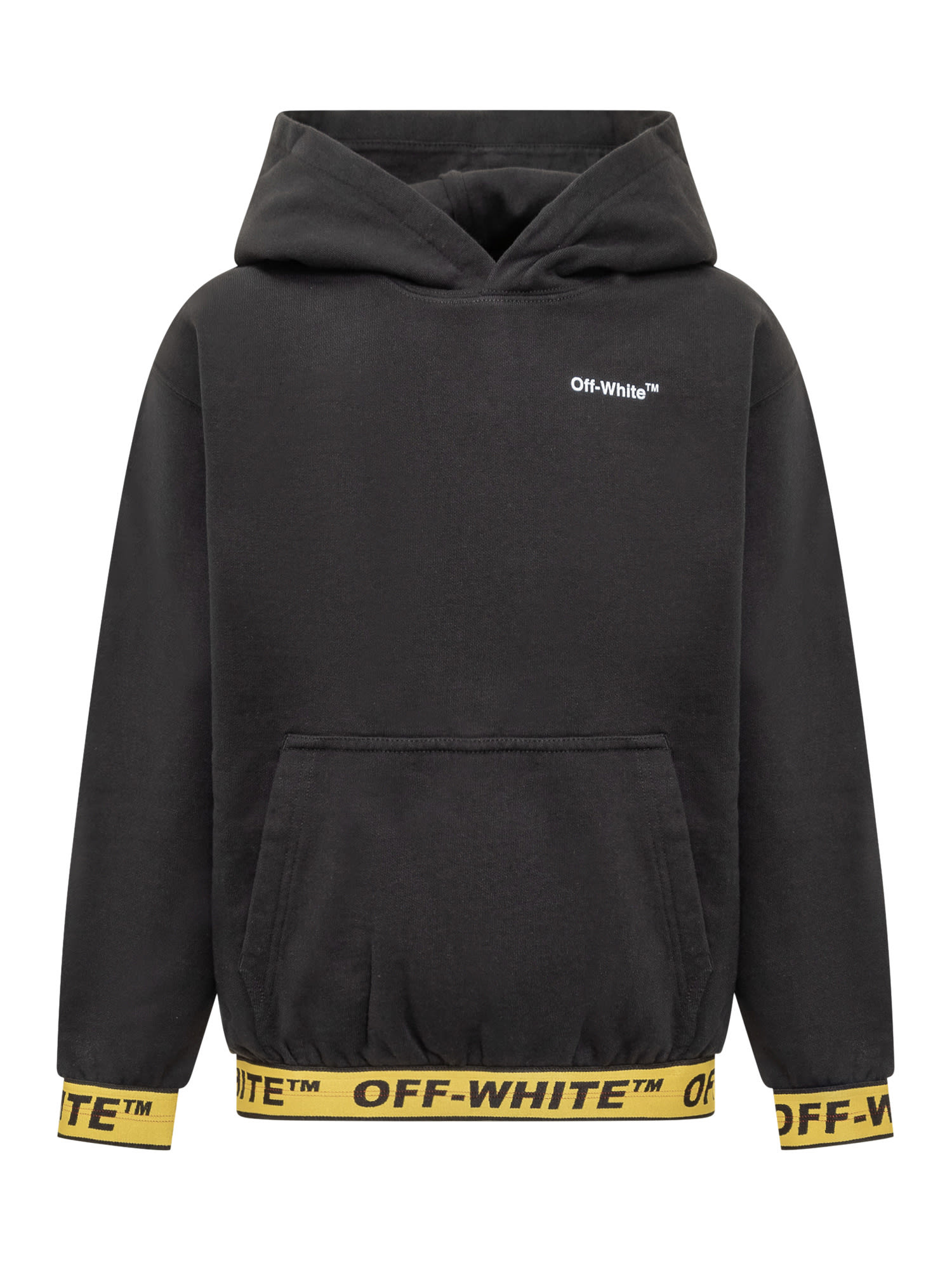 OFF-WHITE INDUSTRIAL HOODIE WITH LOGO