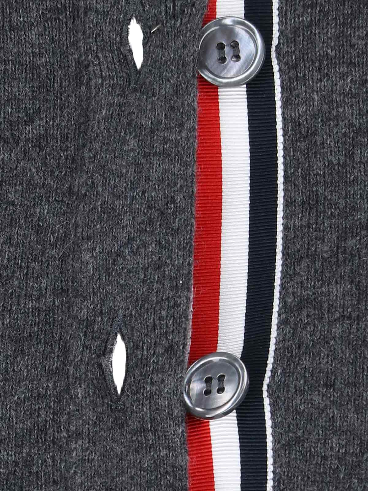 Thom Browne Sweater In Gray