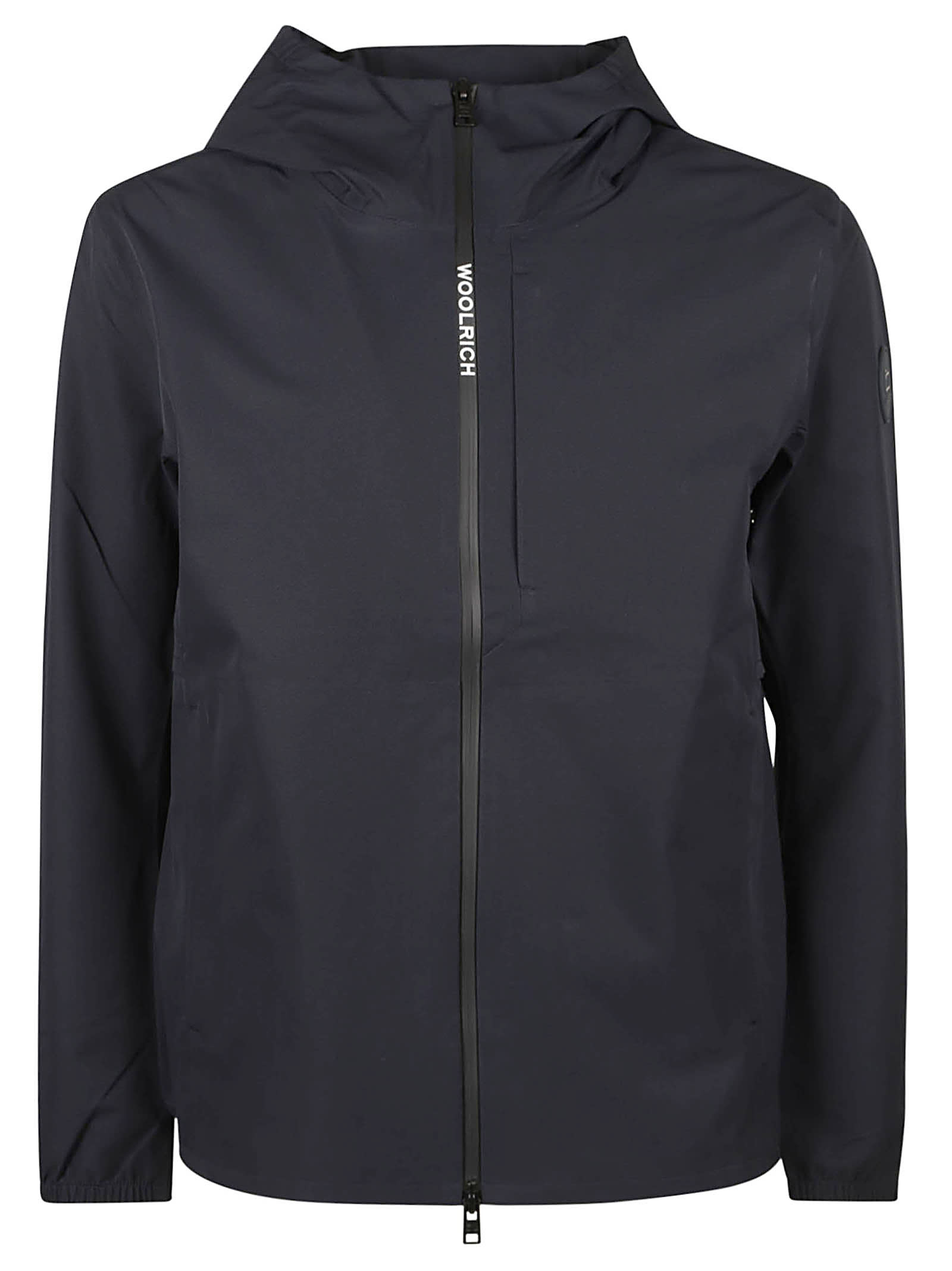 Shop Woolrich Pacific Two Layers Jacket In Blue