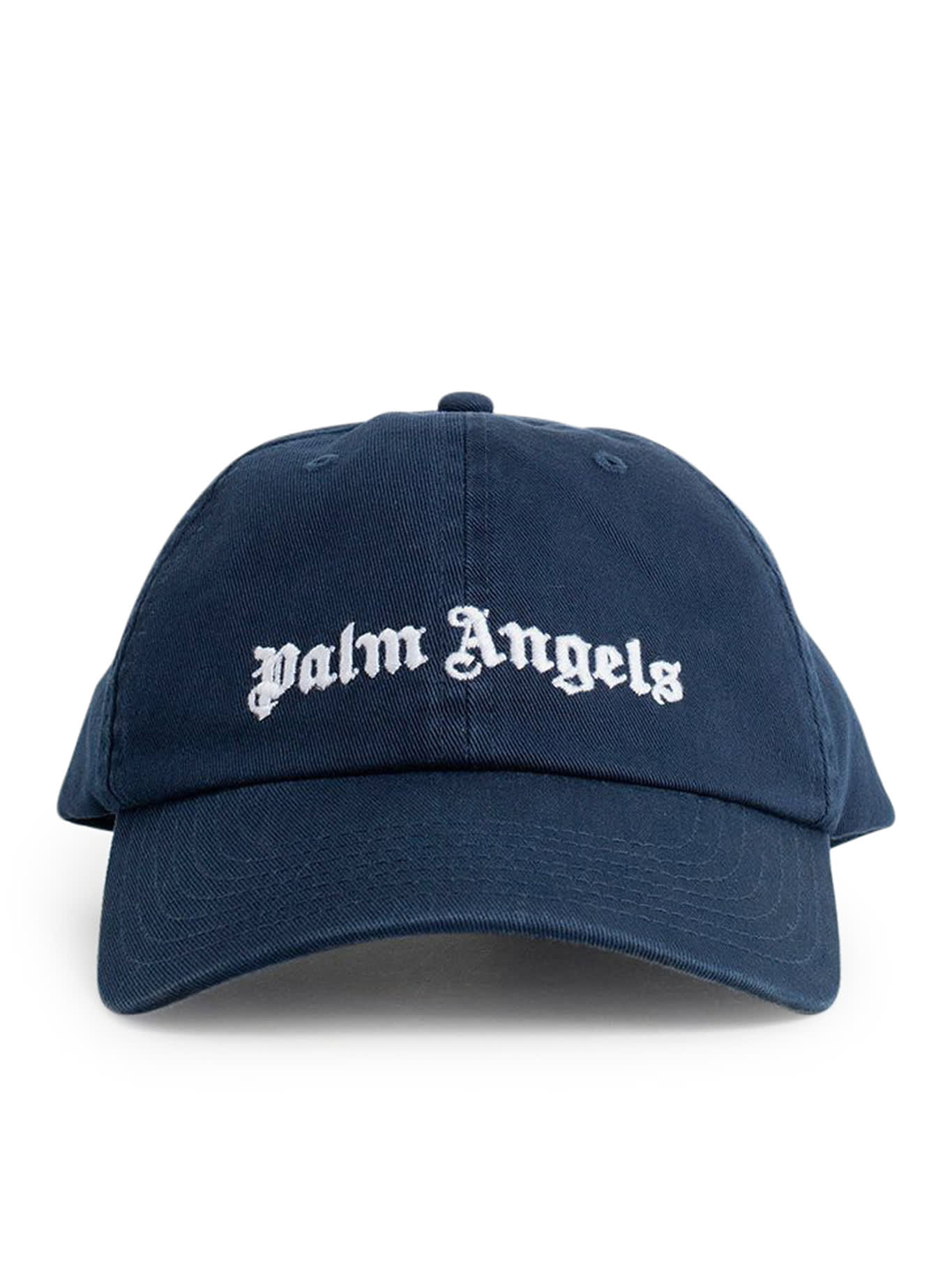 Palm Angels Classic Logo Cap Black White