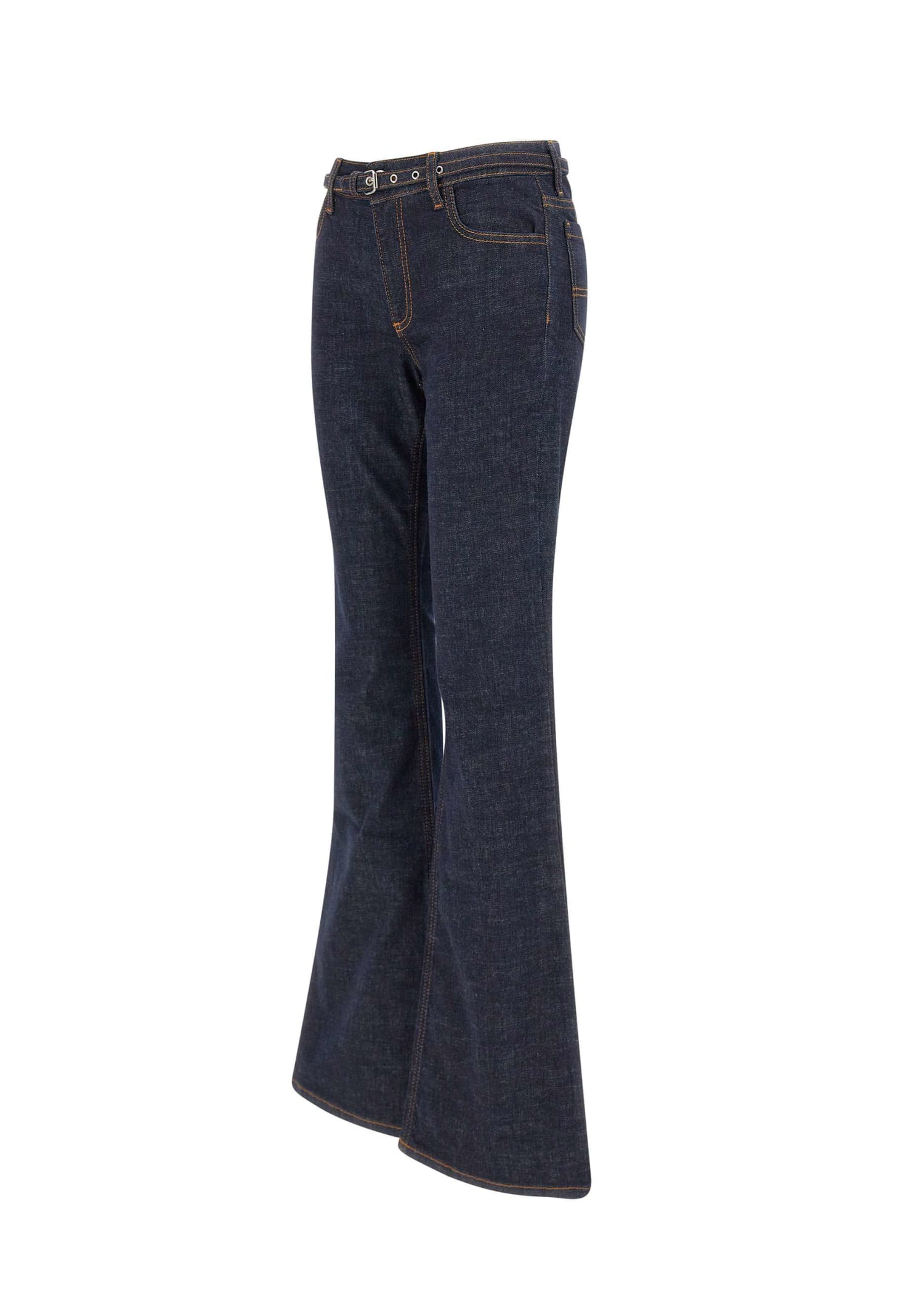 Shop Philosophy Di Lorenzo Serafini Denim Stretch Jeans In Blue