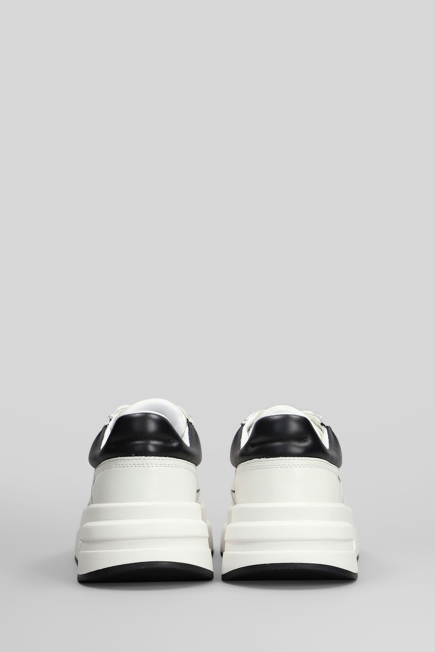 Ash Icone Logo-detail Platform Sneakers In White