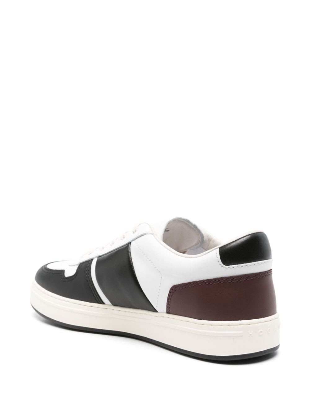 Shop Hogan H668 Sneakers In Ldx White Black Multi