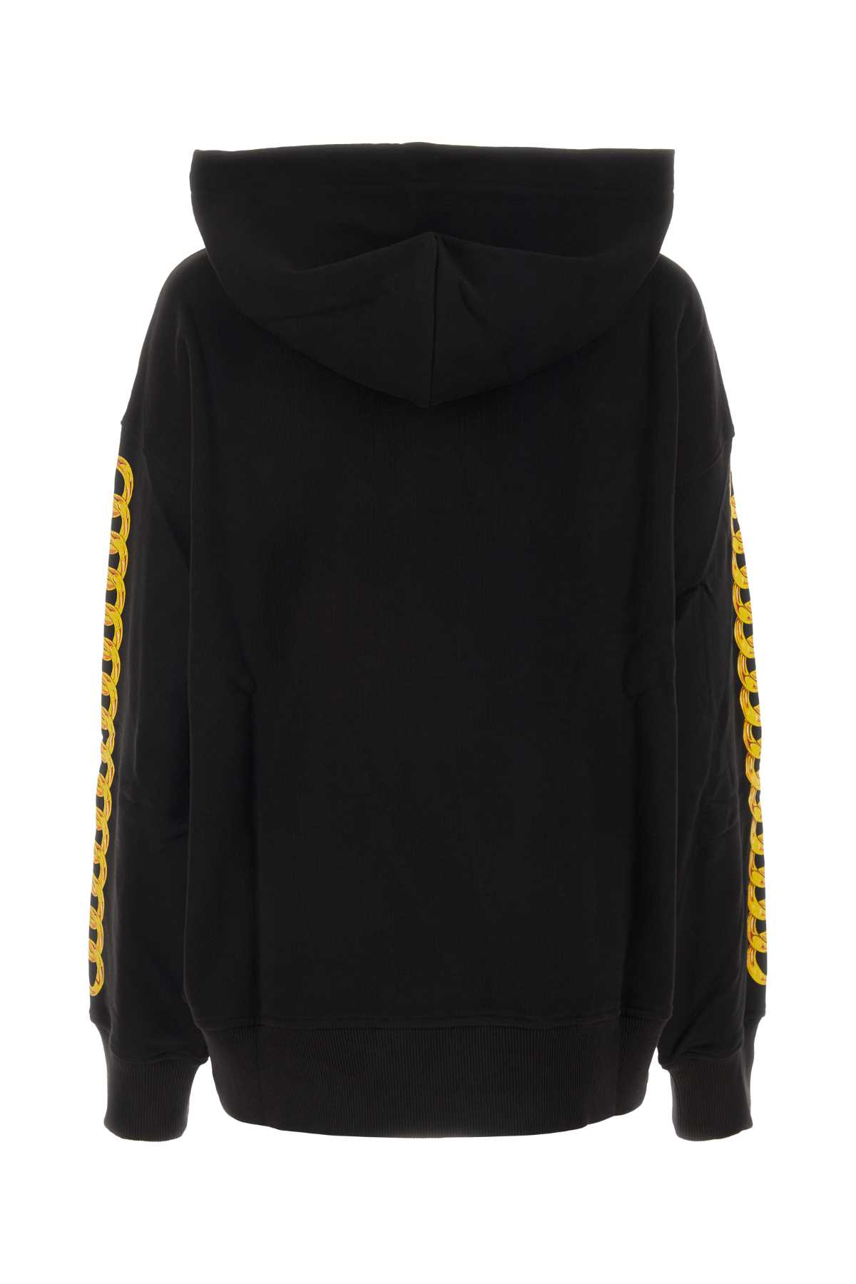 Versace Jeans Couture Black Cotton Sweatshirt In G89