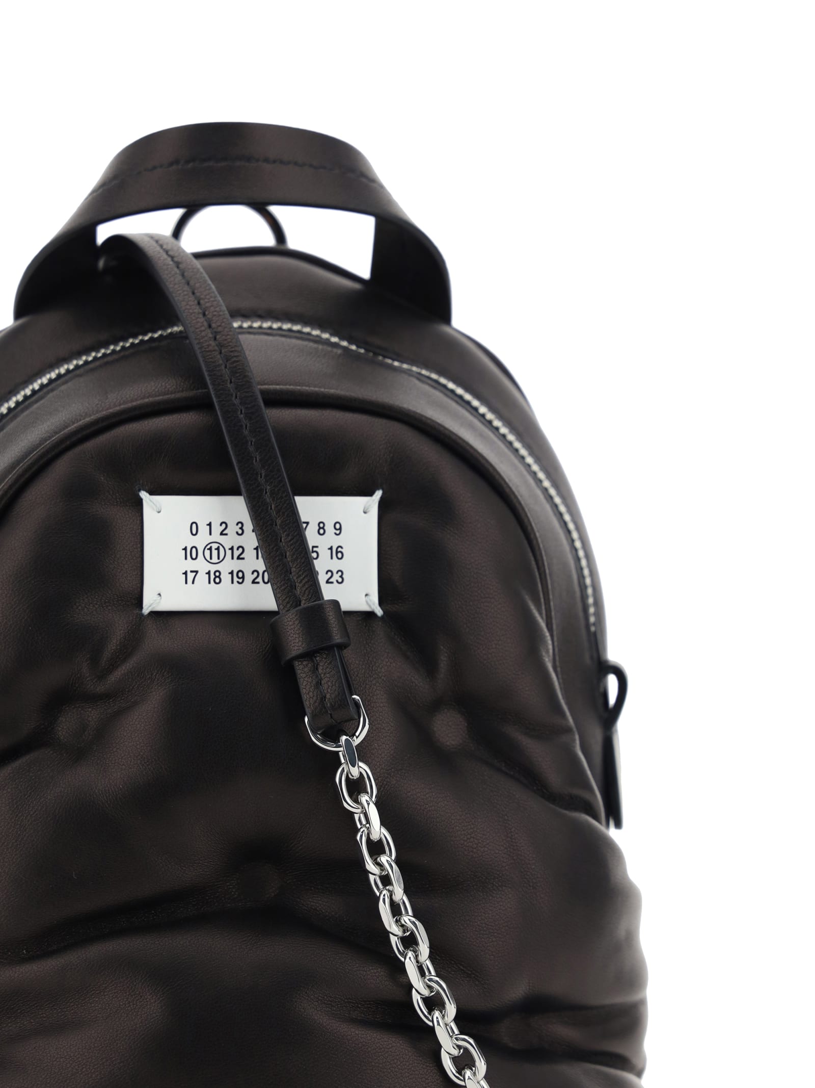 Shop Maison Margiela Glam Slam Backpack In Black