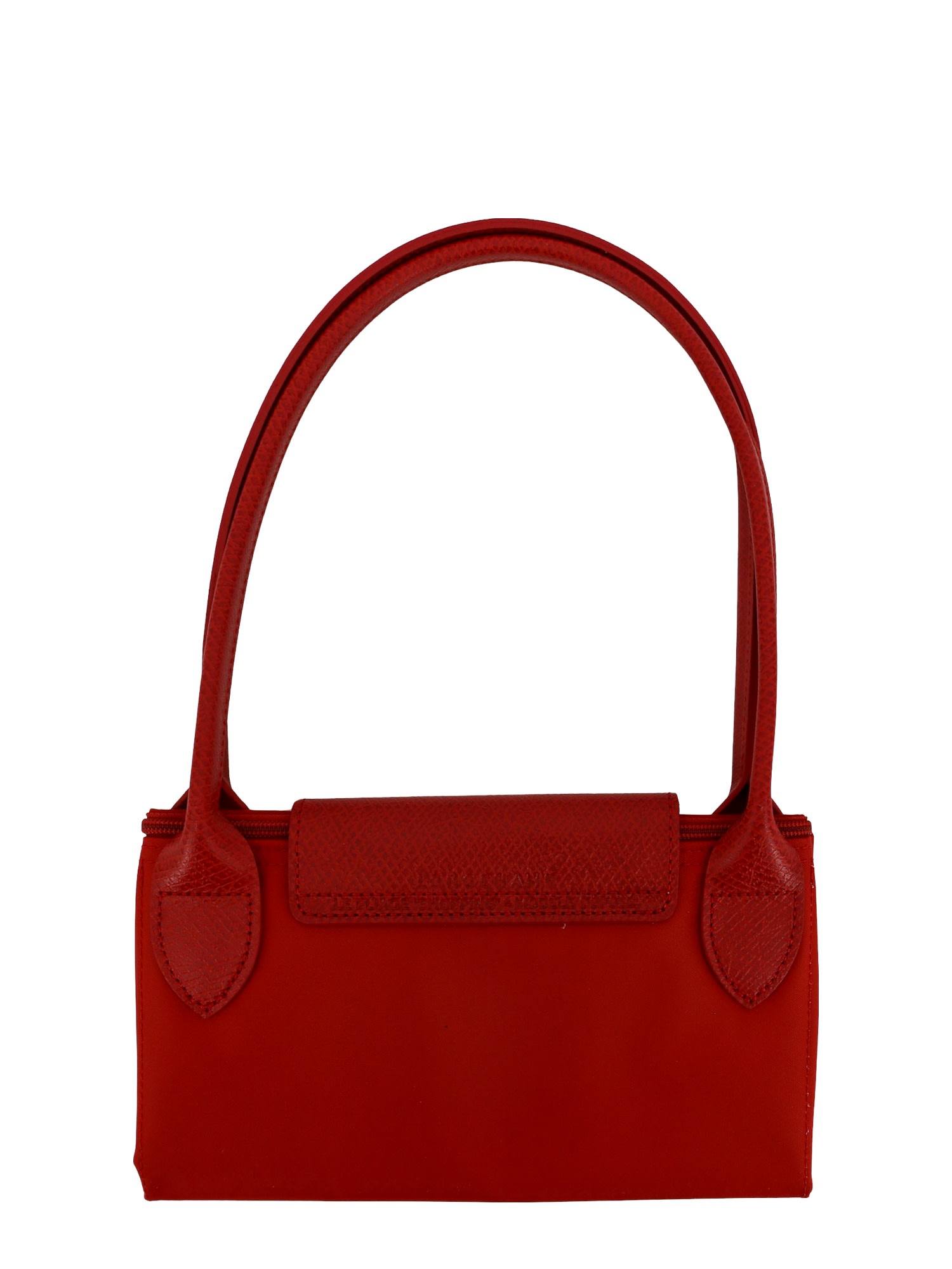 Shop Longchamp Le Pliage Shoulder Bag In Red