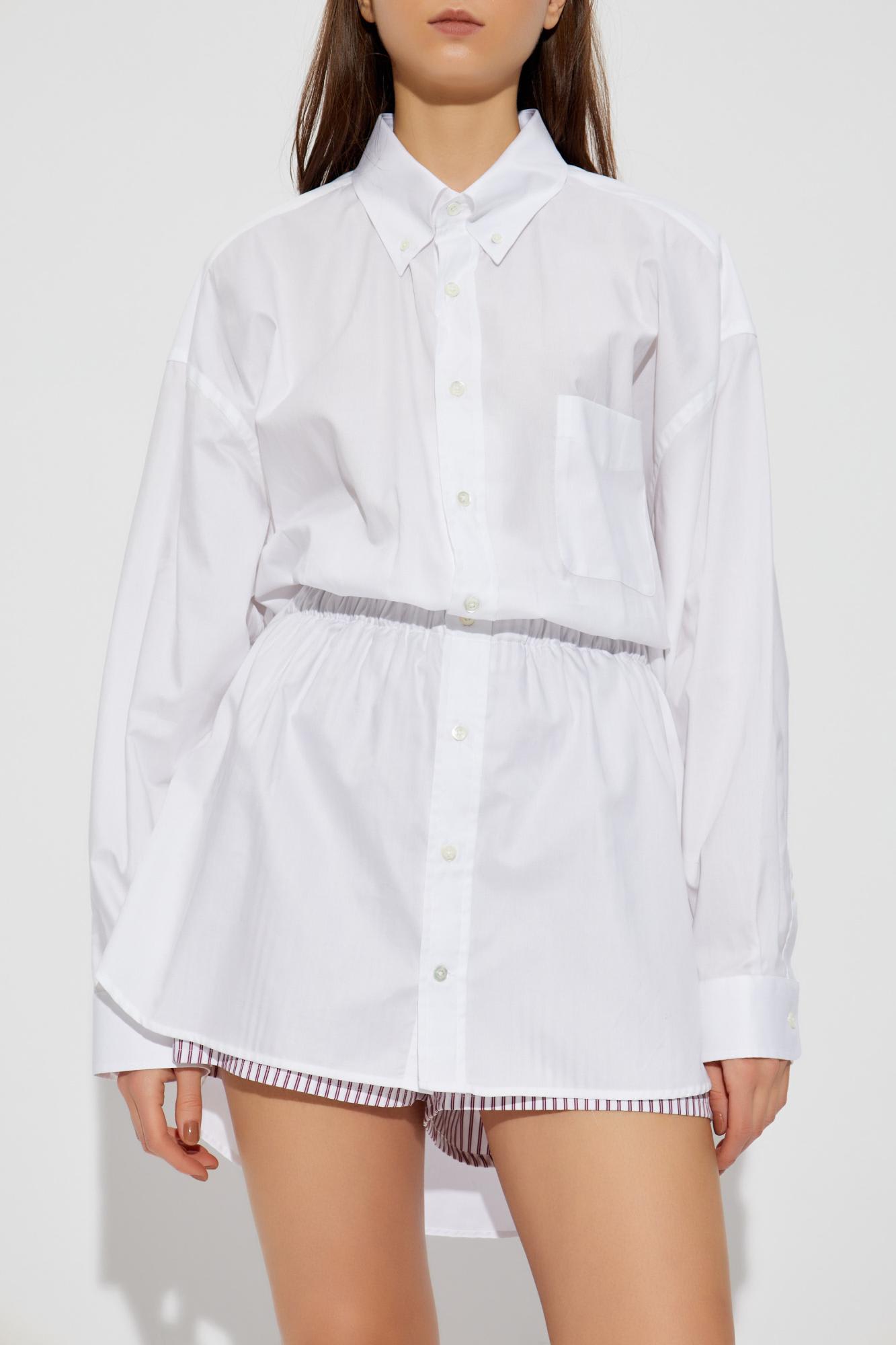 Maison Margiela Jumpsuit With Pocket In White