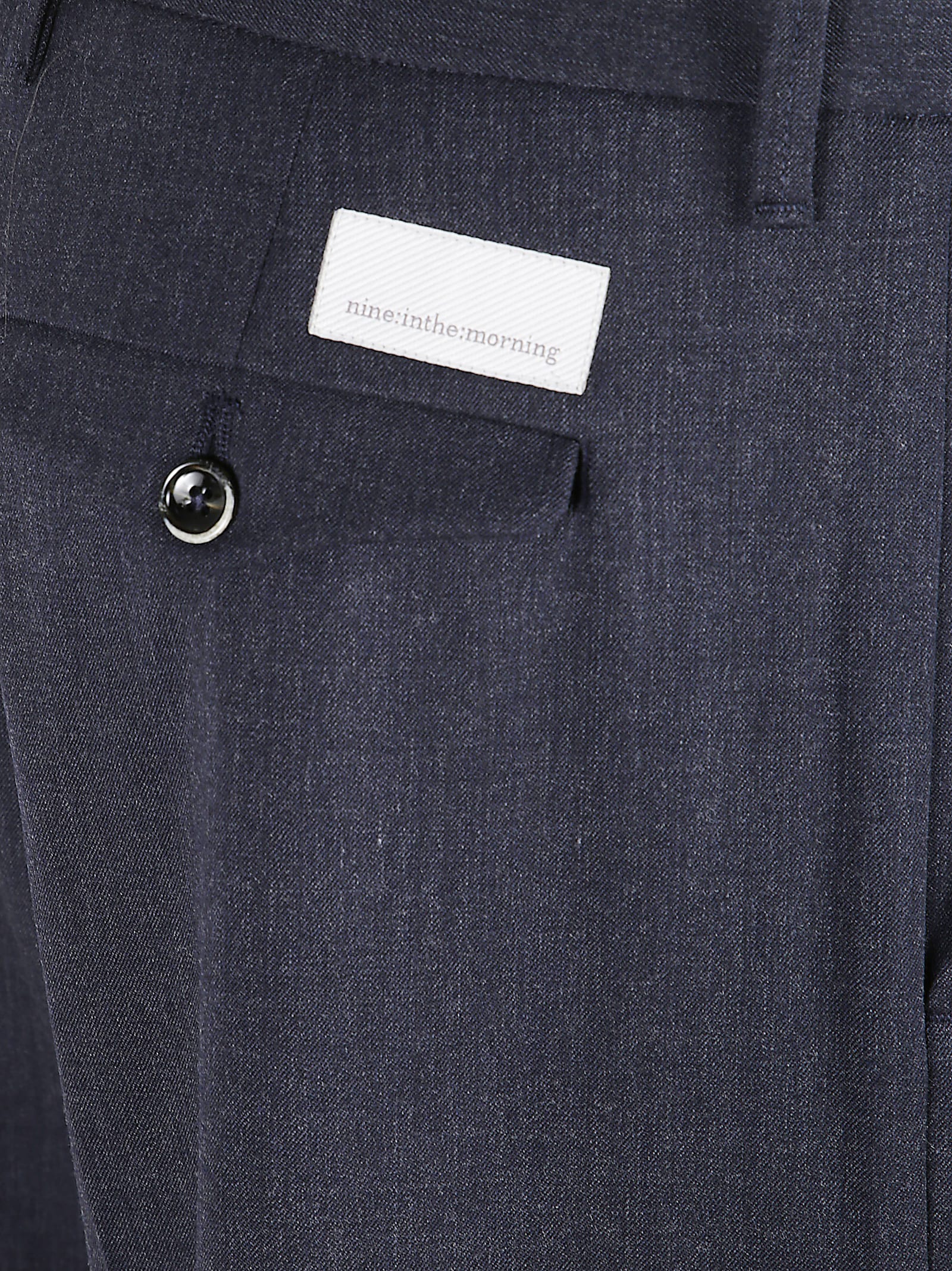 Nine In The Morning Palazzo Leg Pants Nadia In Blue