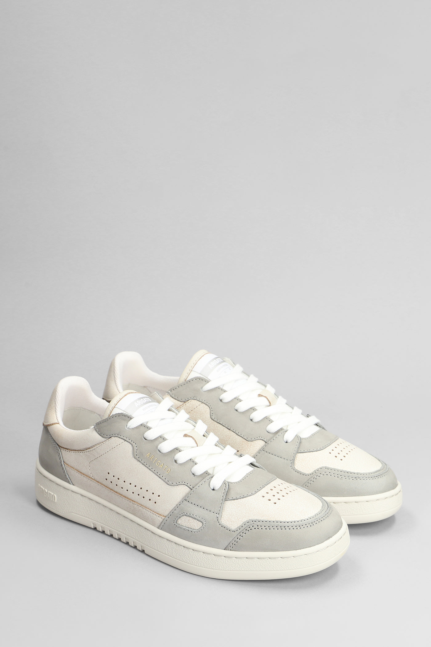 Axel Arigato Dice Lo Sneaker Sneakers In Beige Leather In White