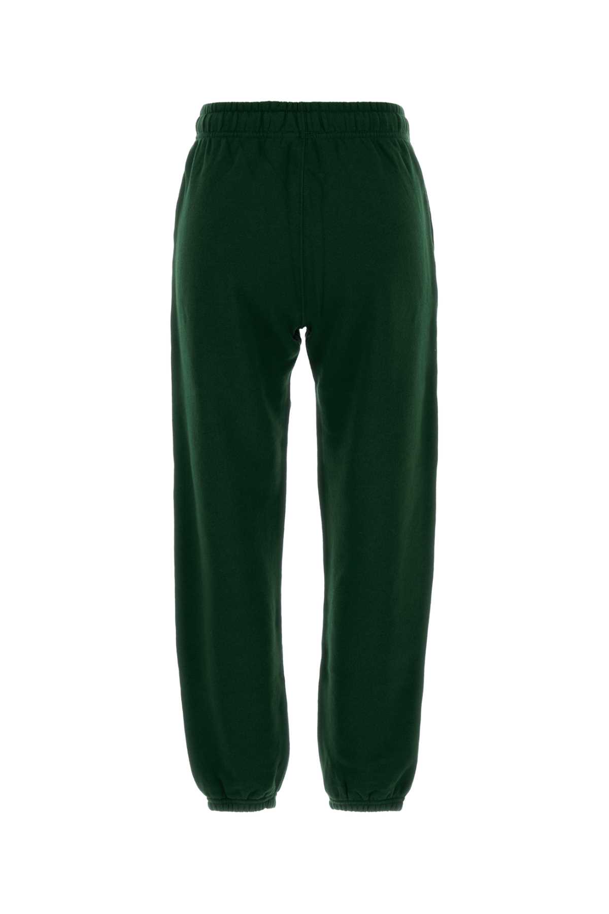 Polo Ralph Lauren Dark Green Cotton Blend Joggers In Multi