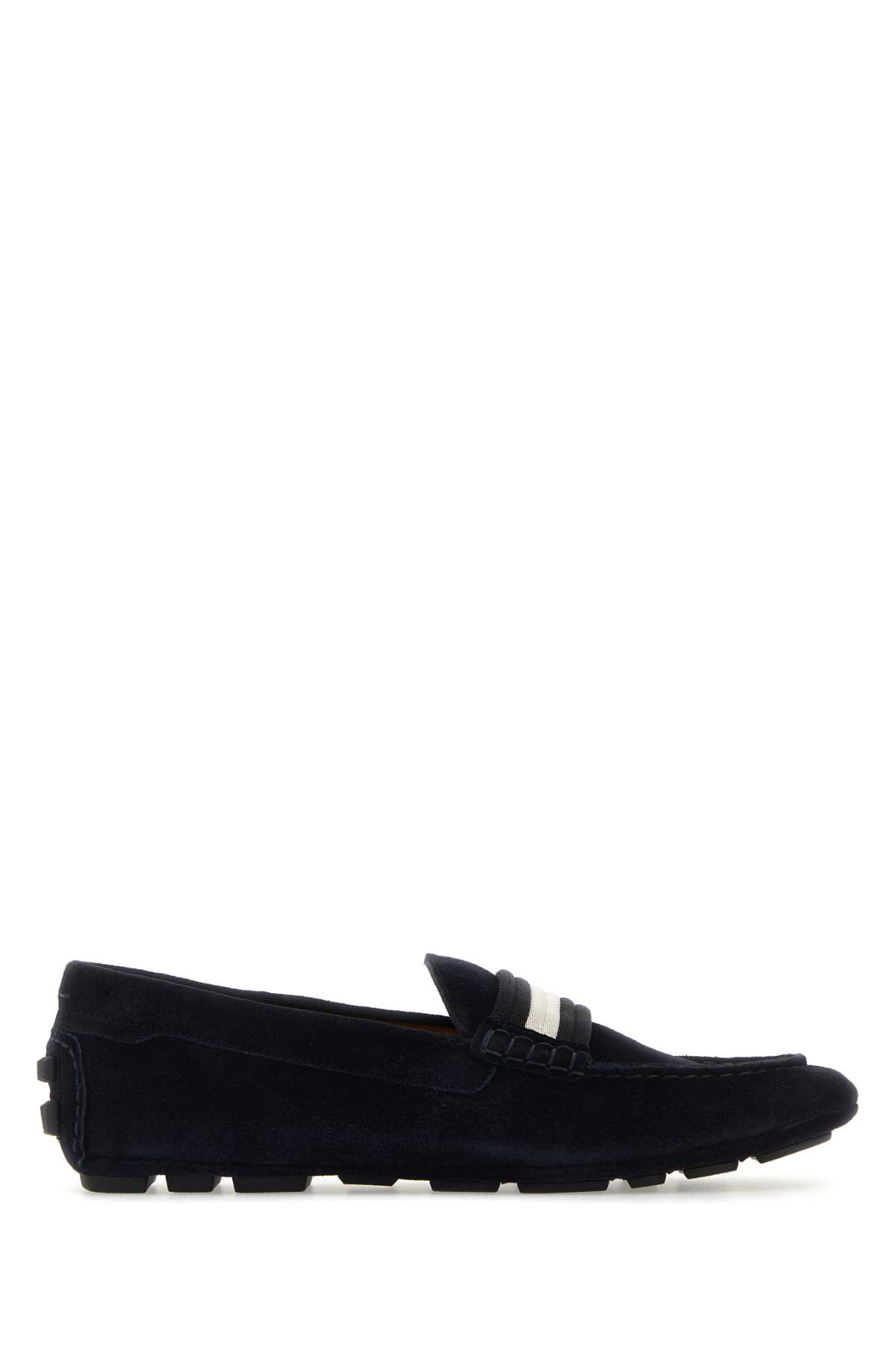 Midnight Blue Suede Kansan Loafers
