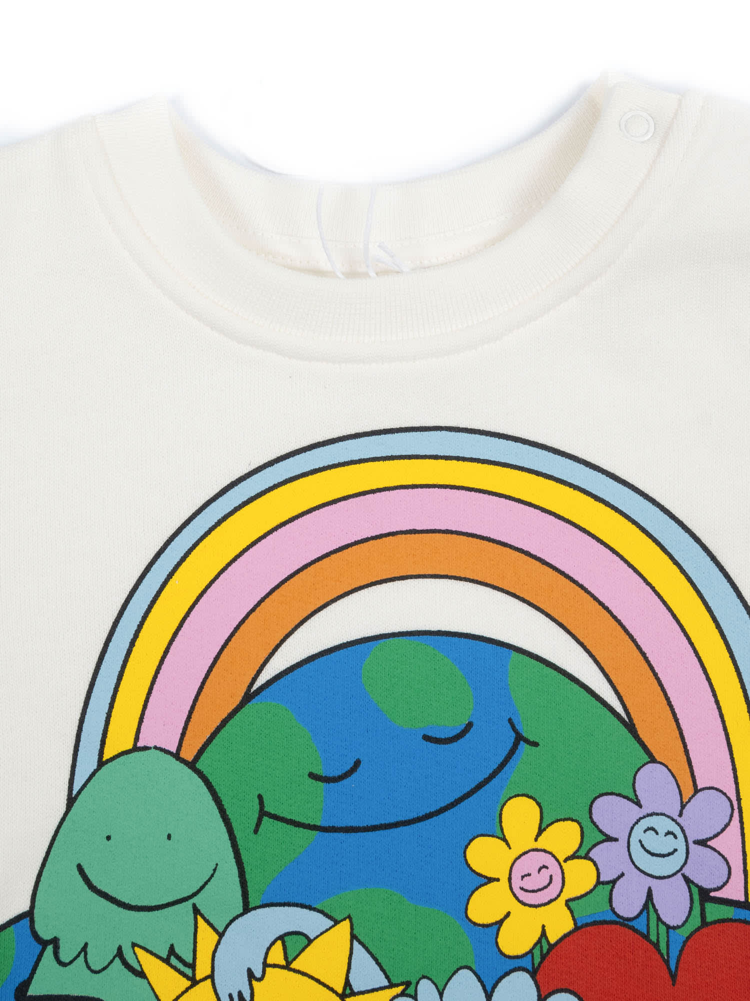 Stella Mccartney Sweatshirt In White