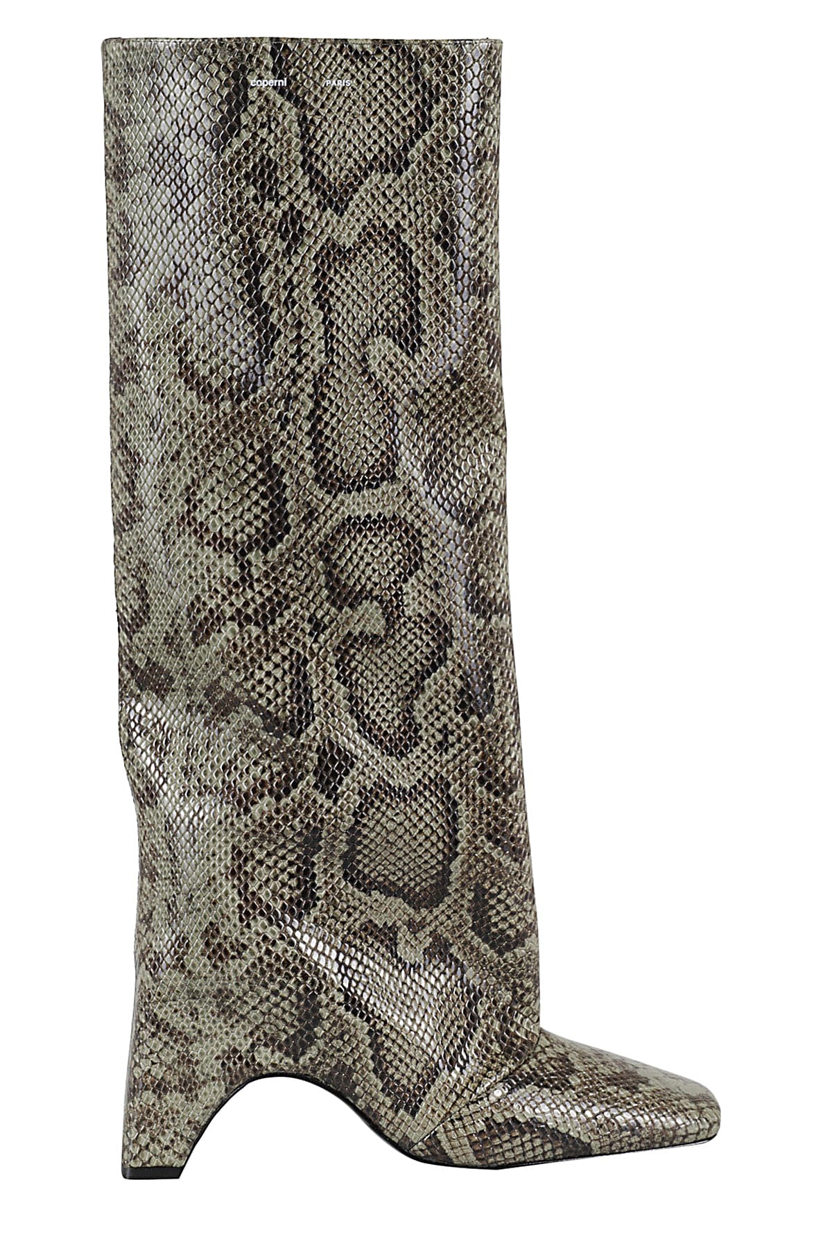 Python Printed Bridge Boot