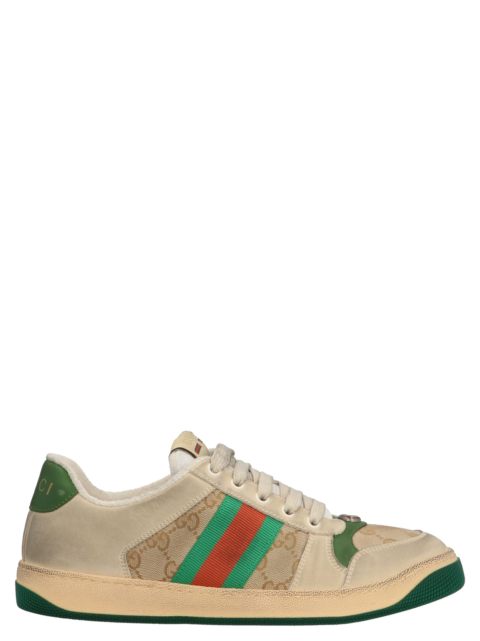 Shop Gucci Screener Sneakers In Multicolor