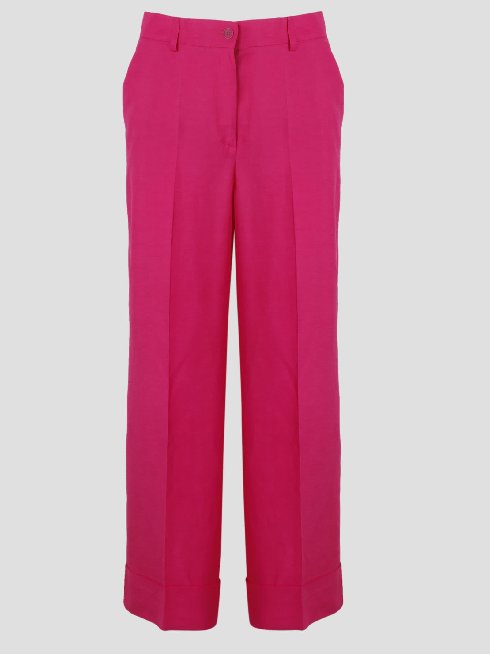 Shop P.a.r.o.s.h Raisa Pant In Pink & Purple