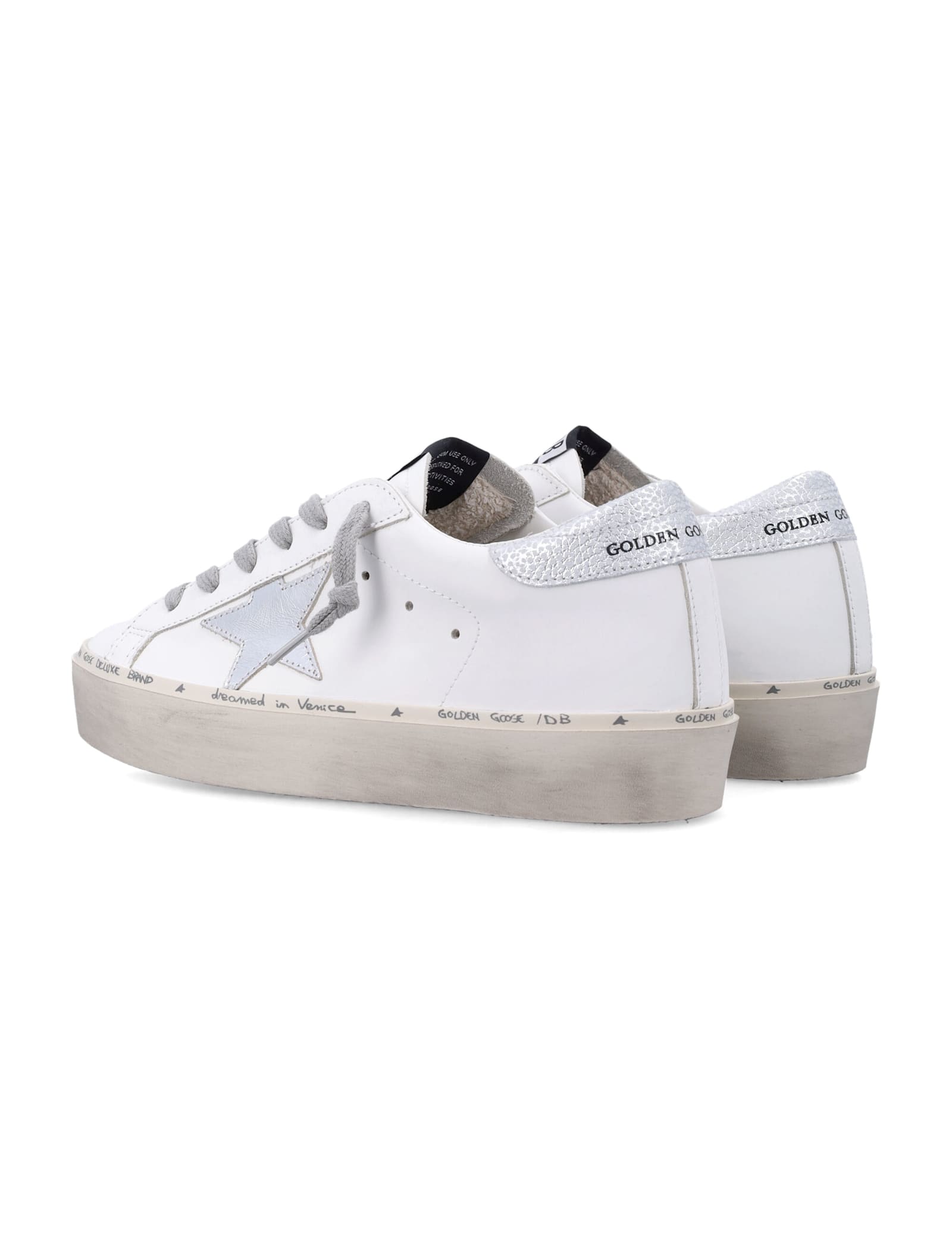 Golden Goose Hi Star Leather Women S Sneaker In White