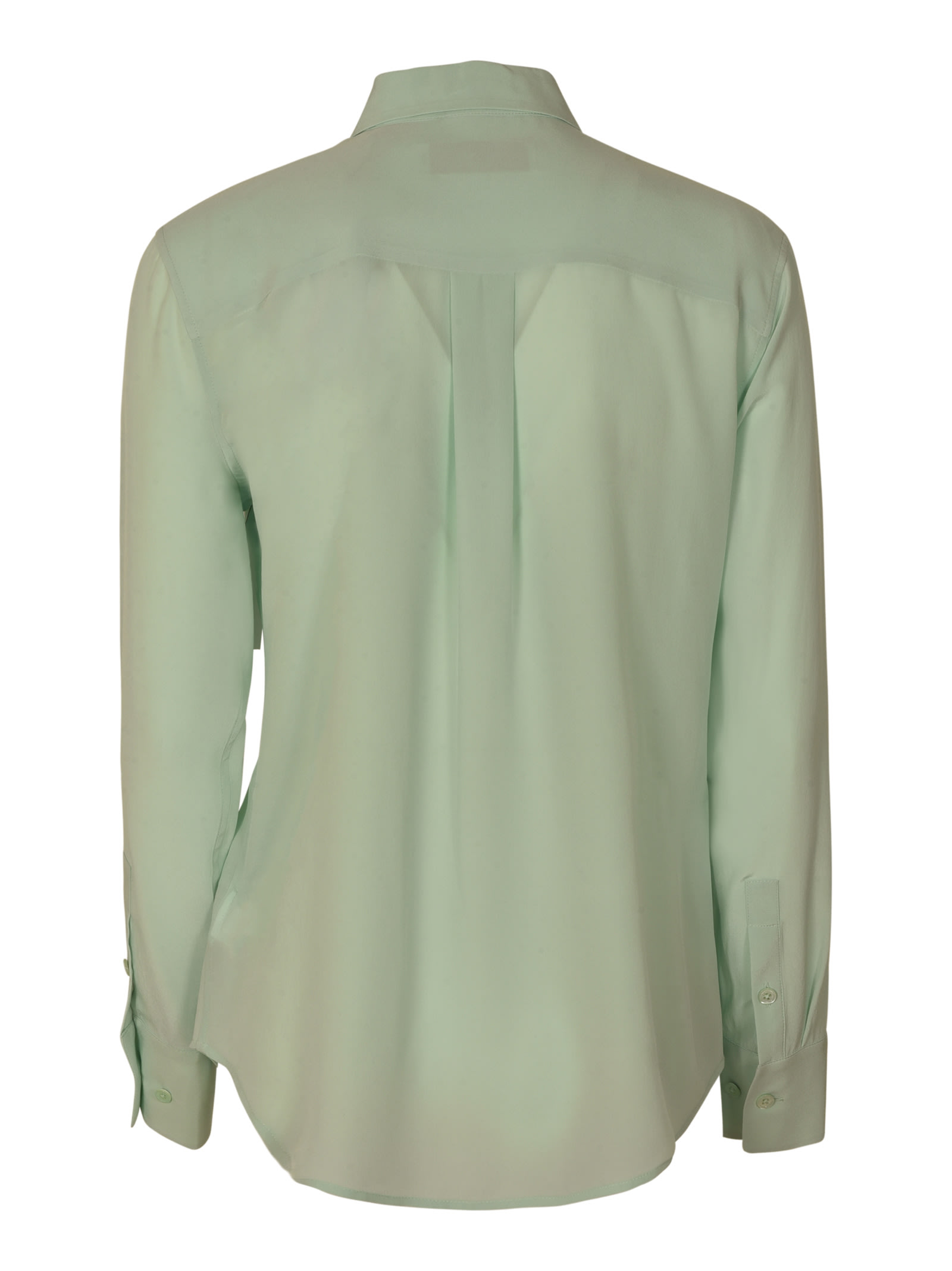 Equipment Slim Signature Shirt In Misty Jade