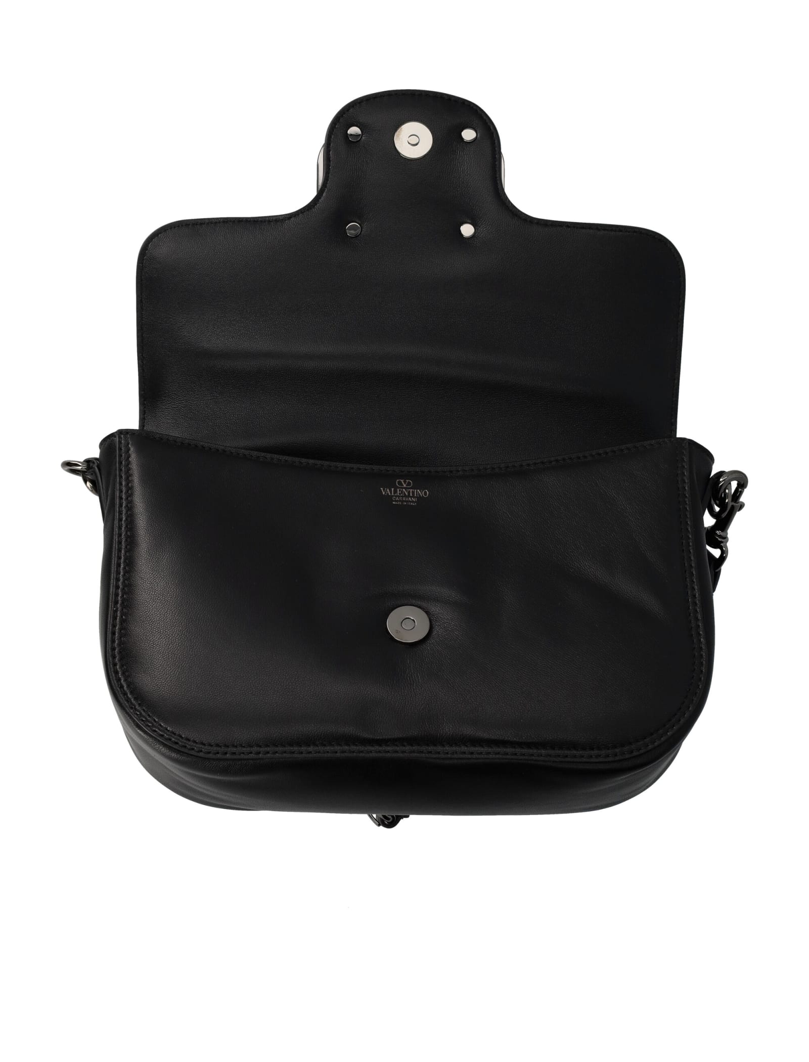 Shop Valentino All Time Shoulder Bag In Nero