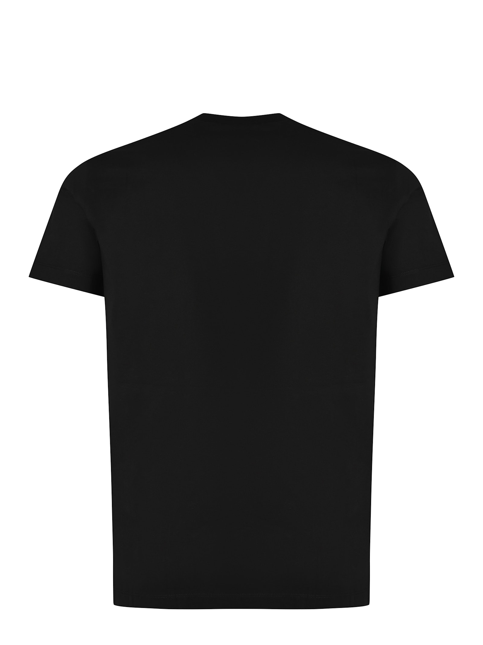 Shop Dsquared2 T-shirt  Made Of Cotton In Black