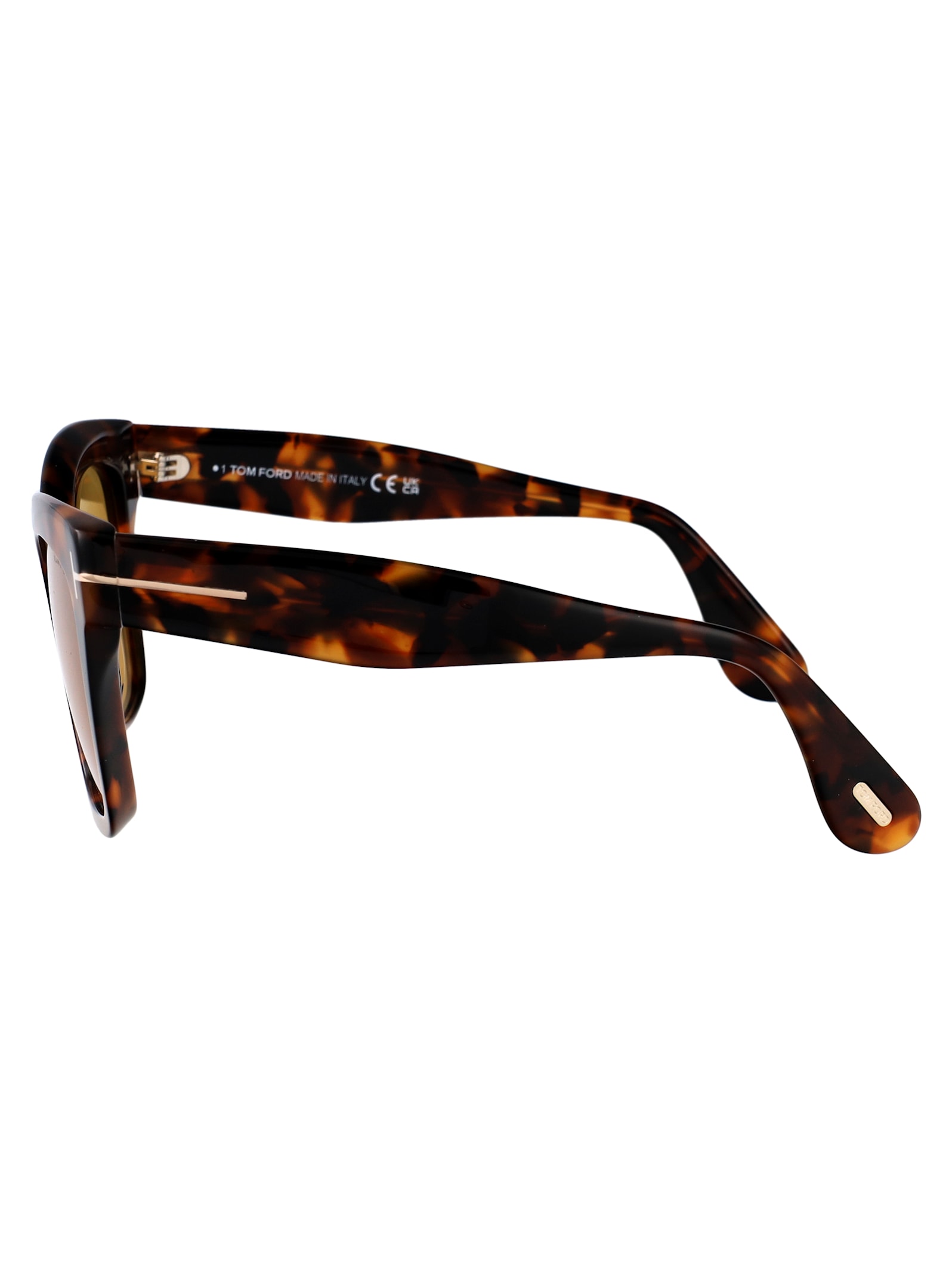 Tom Ford Full Frame Sunglasses In Avana Scura / Marrone