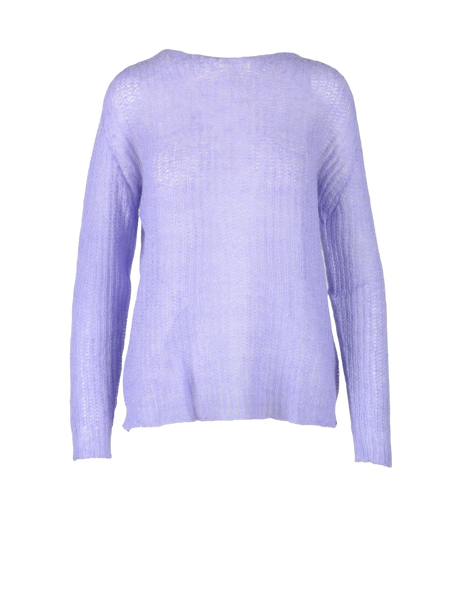 Pink Memories Womens Lilac Sweater