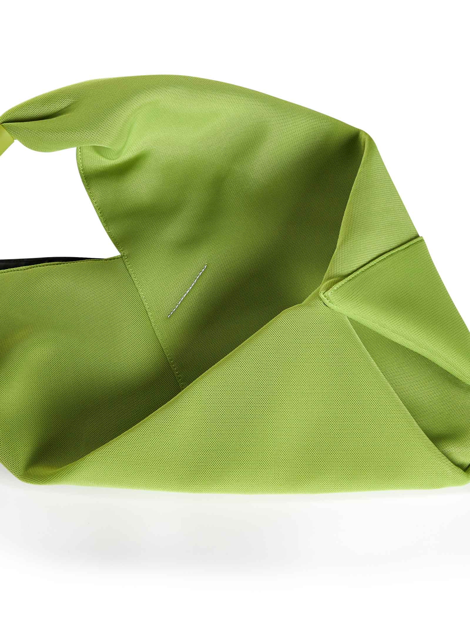 Shop Mm6 Maison Margiela Tote In Lime Green
