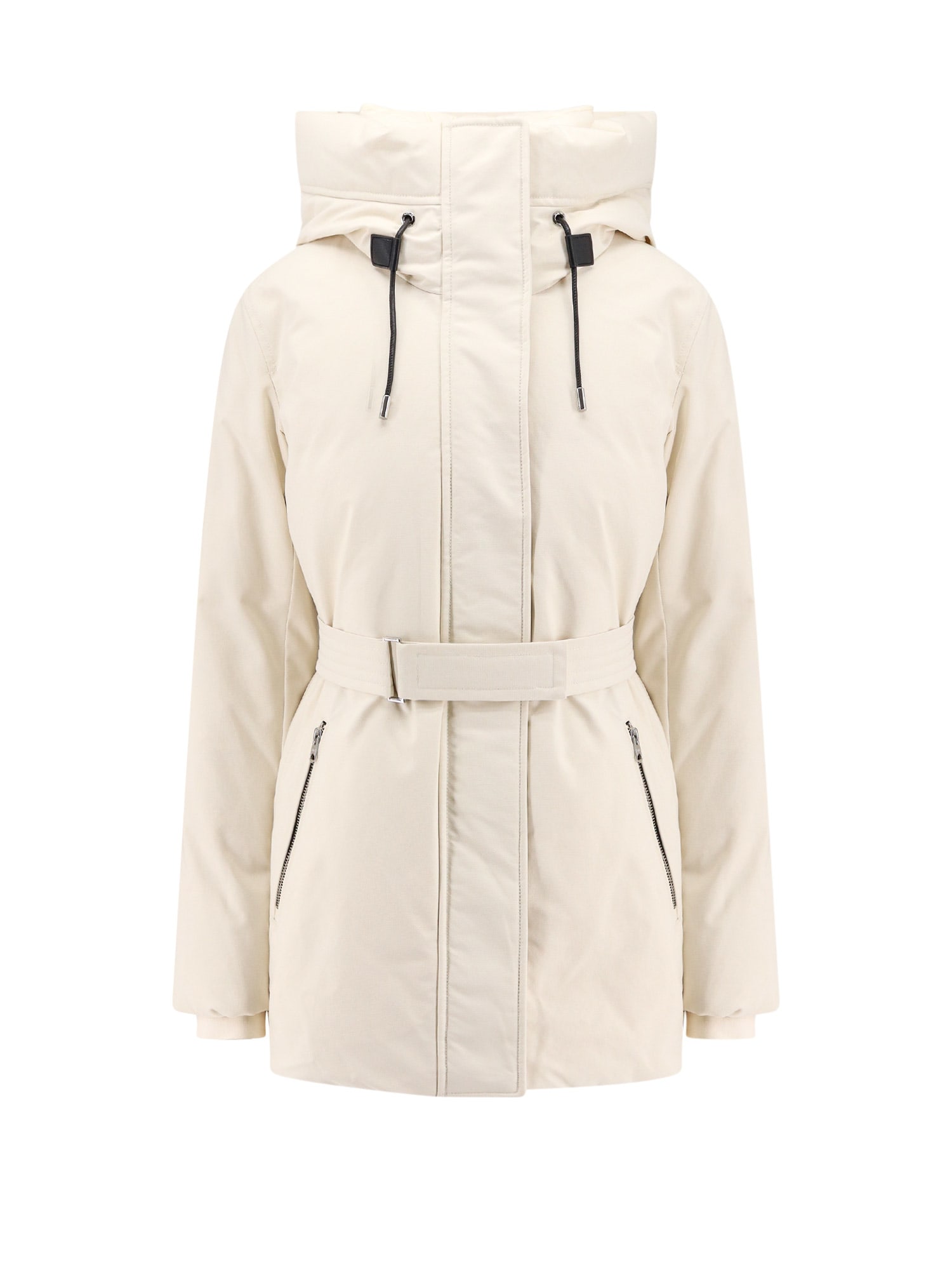 Shop Mackage Jacket In White