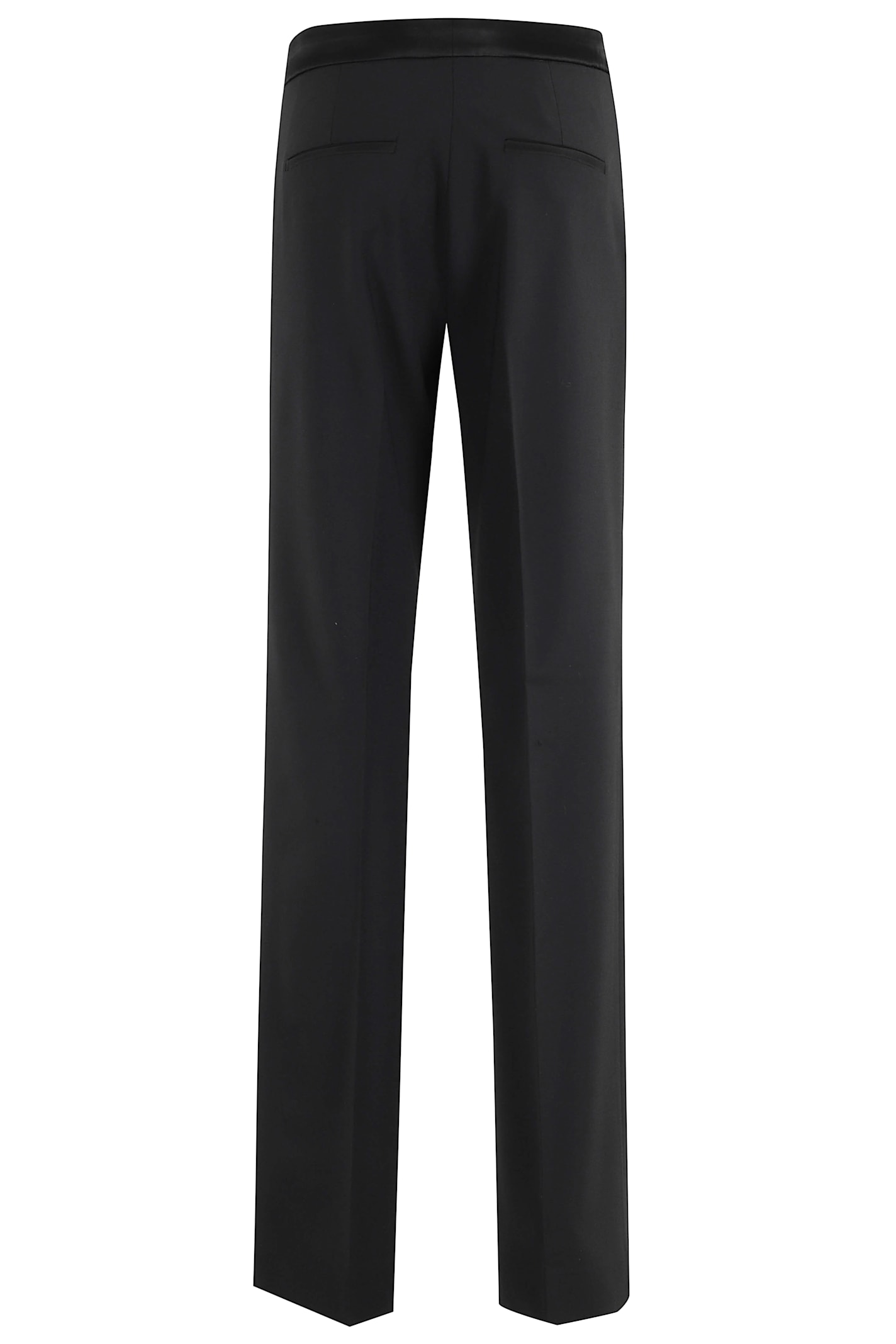 Antonelli Pressed-crease Trousers In Black