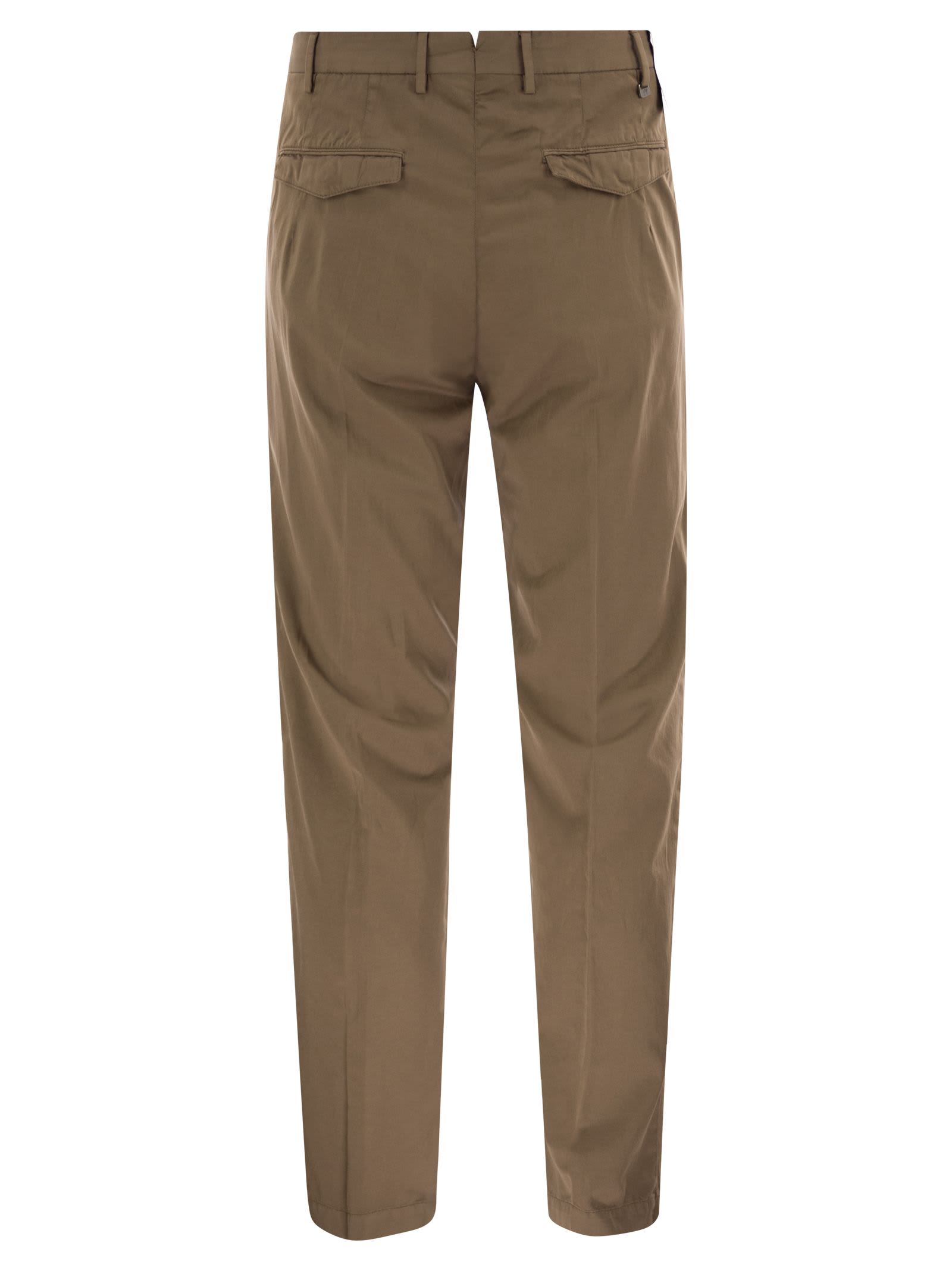 Pt Torino Master - Cotton Trousers In Brown
