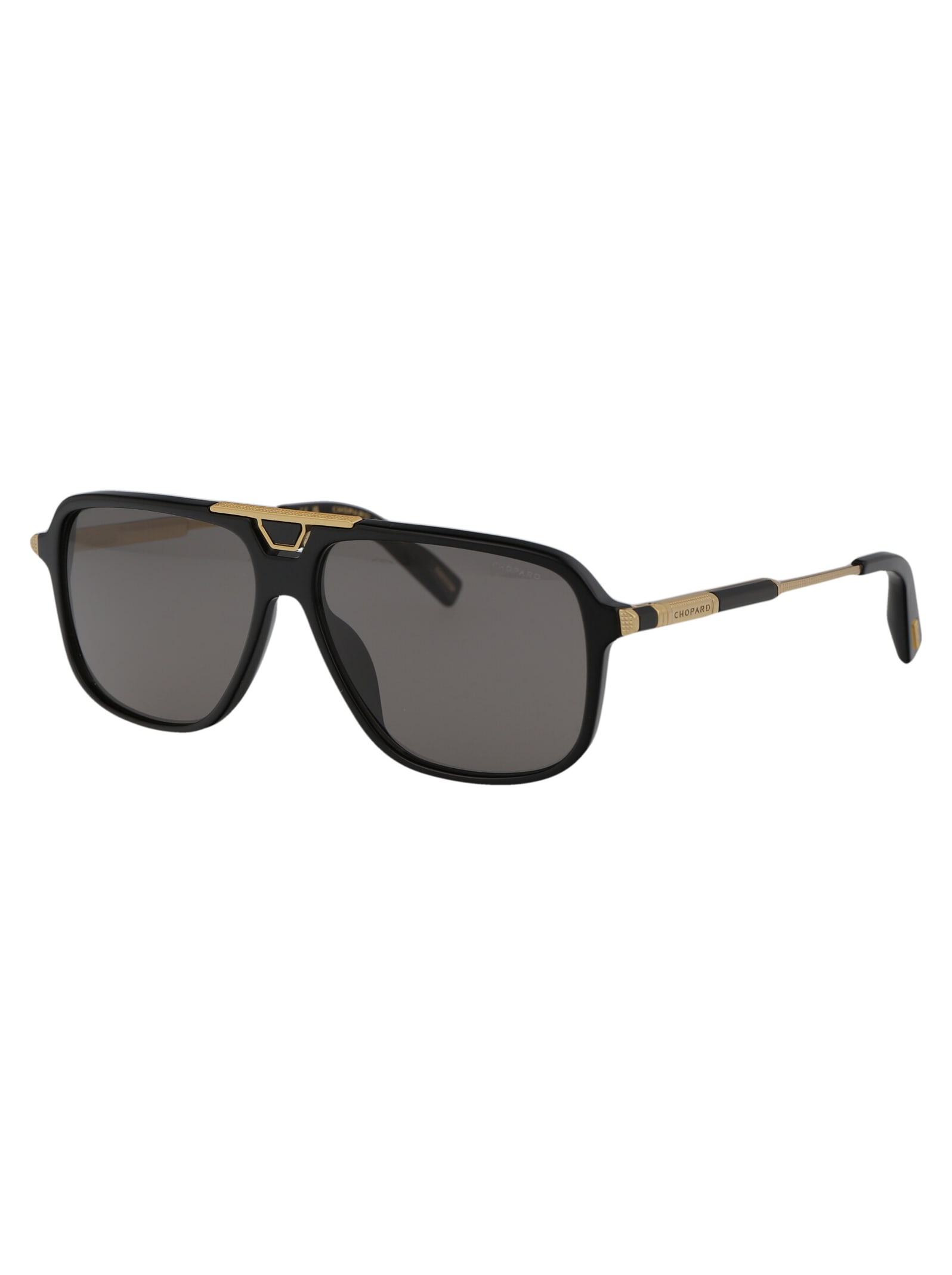 Shop Chopard Sch340 Sunglasses In 700z Black