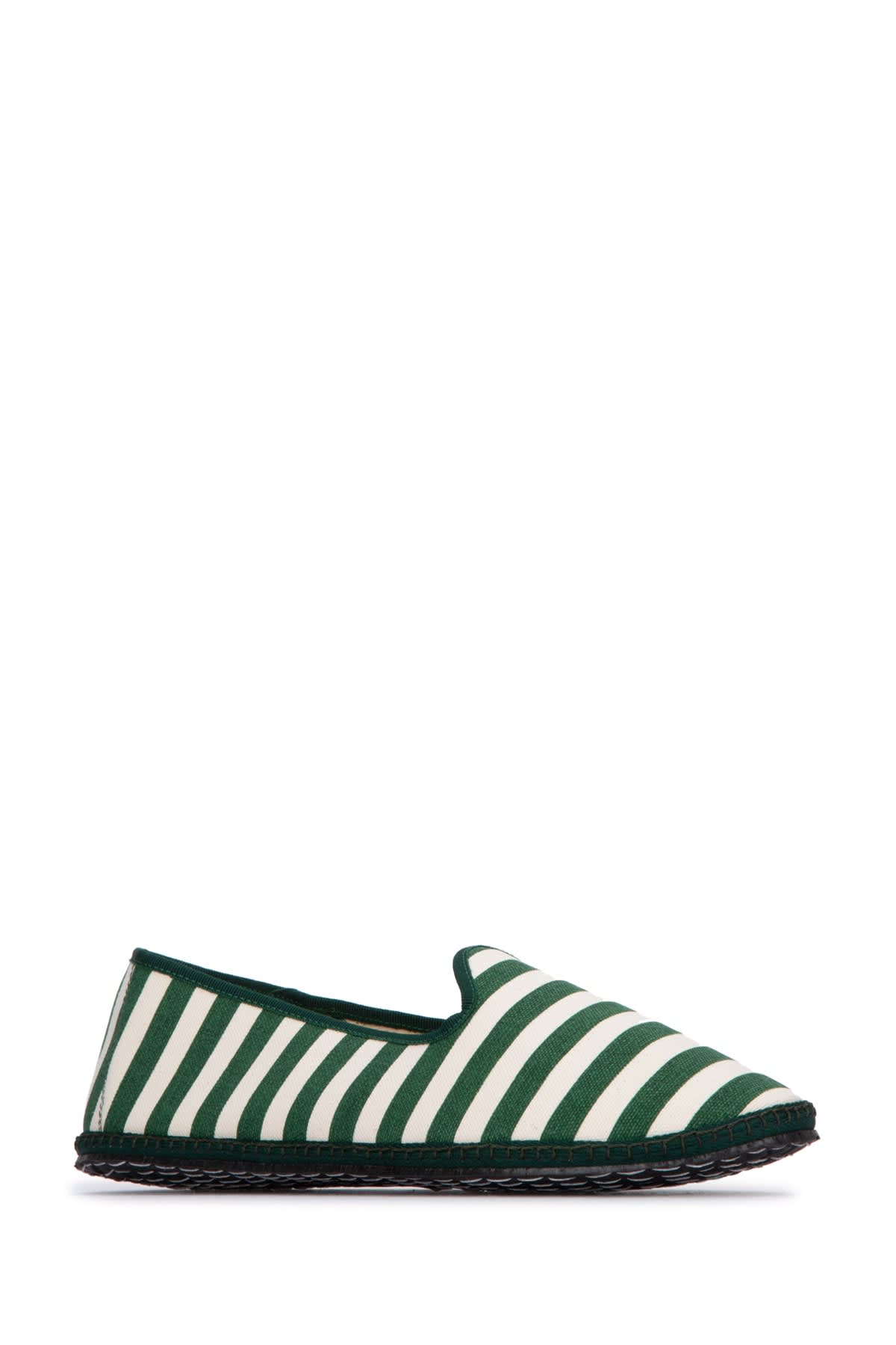 Shop Vibi Venezia Mocassini In Greenstripes